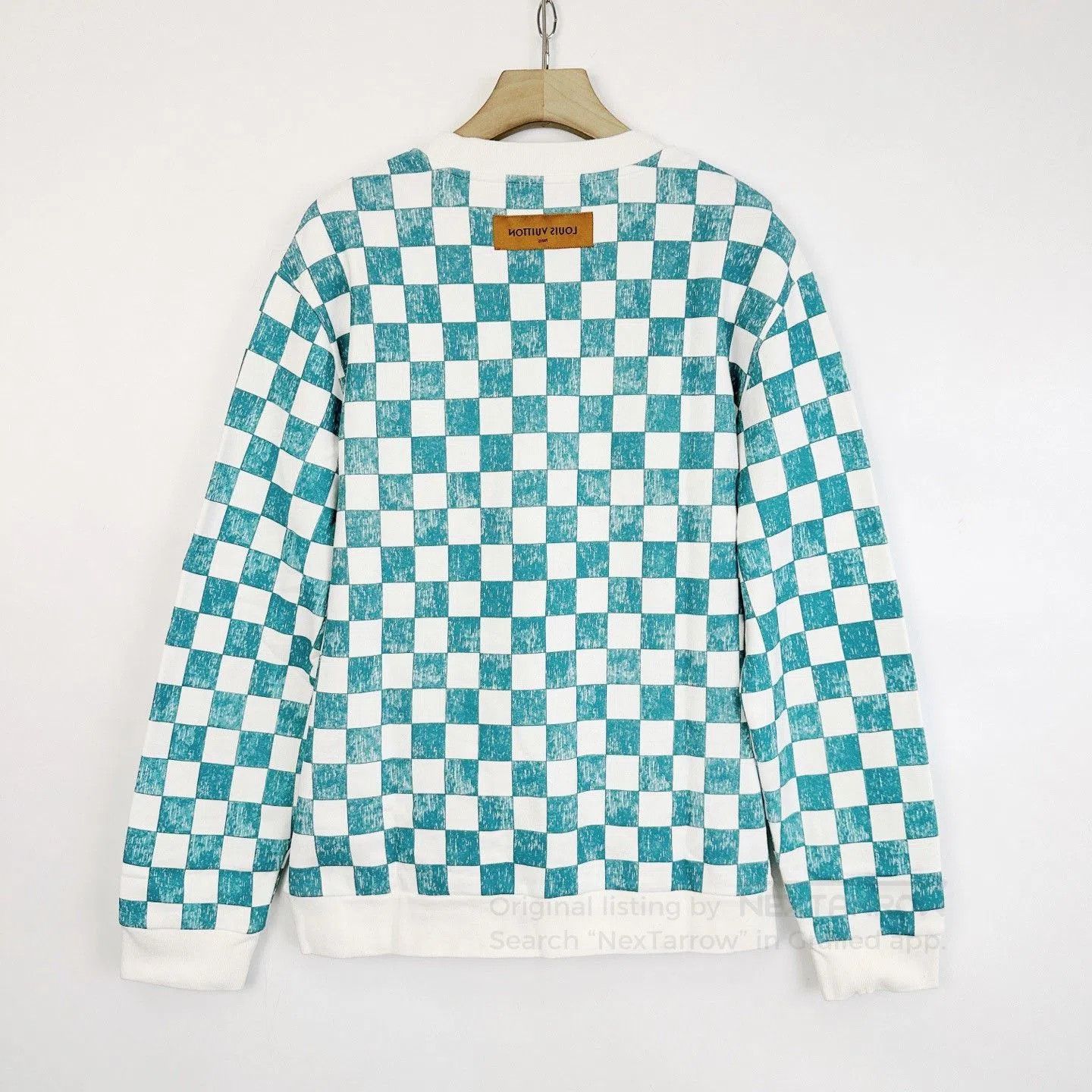 Louis Vuitton Louis Vuitton x Nigo Checkered Crewneck Sweatshirt. Size US XL / EU 56 / 4 - 2 Thumbnail