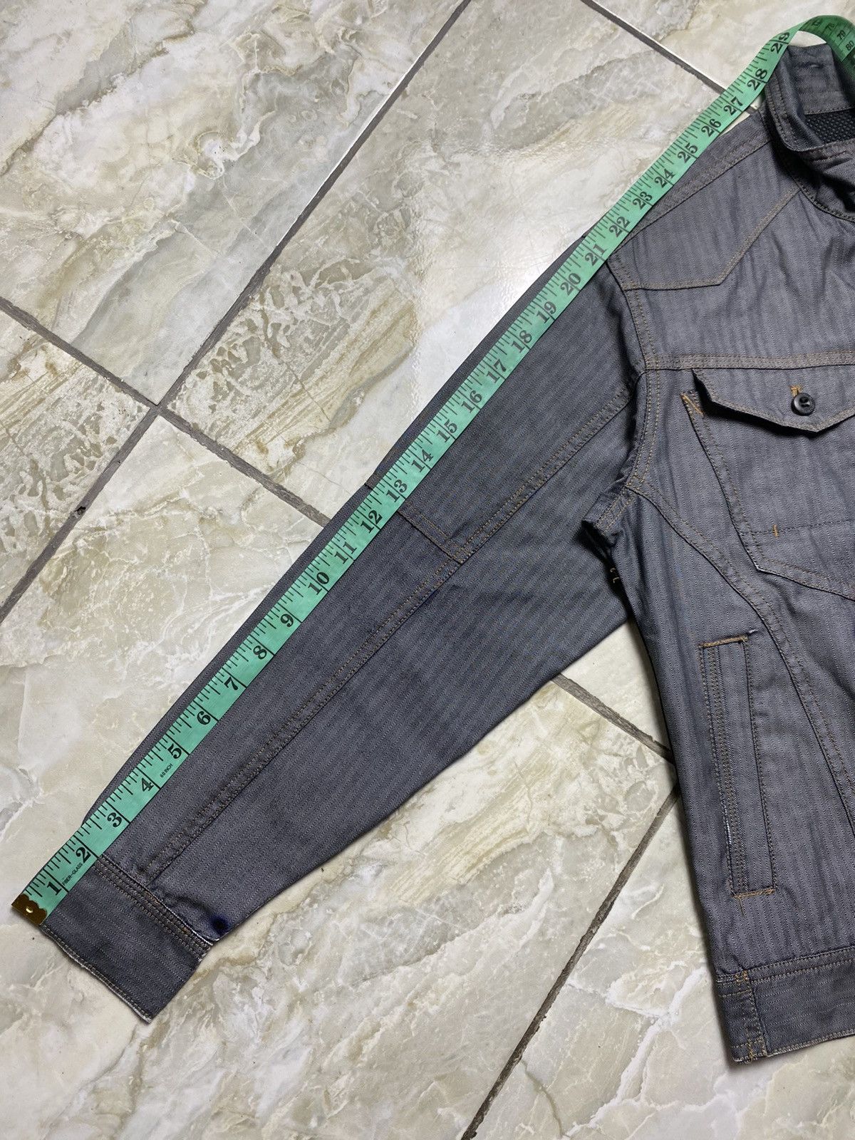 Japanese Brand Burtle Workwear Jacket Pit 20 Size US XXS / EU 40 - 4 Thumbnail