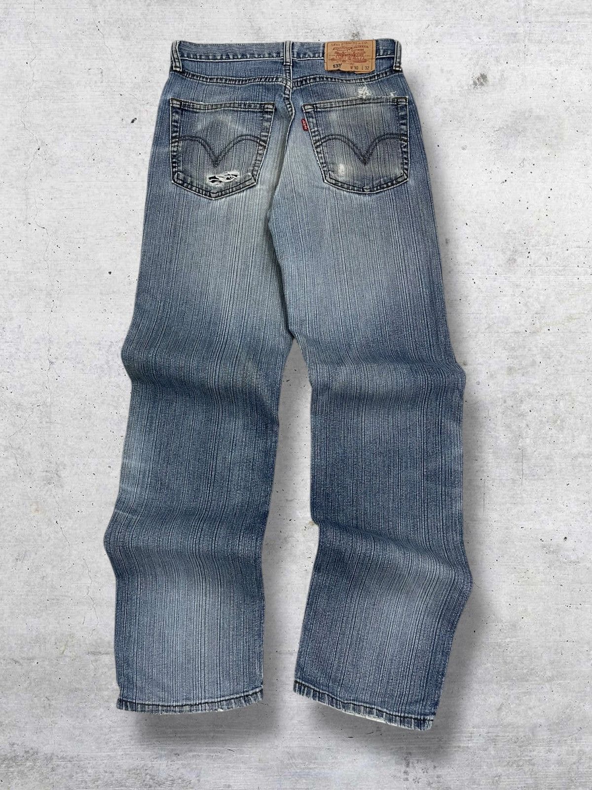 Levi's Vintage Clothing VINTAGE 533 LEVIS USA DESIGNER 90S OG OLD RIPPED BLUE DENIM Size US 28 / EU 44 - 8 Thumbnail