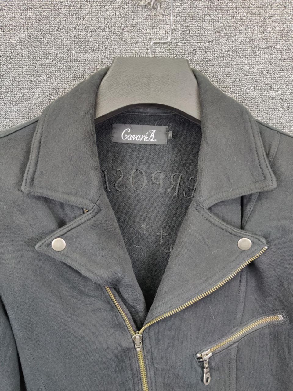 Japanese Brand Vintage Gavari A Double Collar Skull Bikers Style Jacket Size US M / EU 48-50 / 2 - 4 Thumbnail