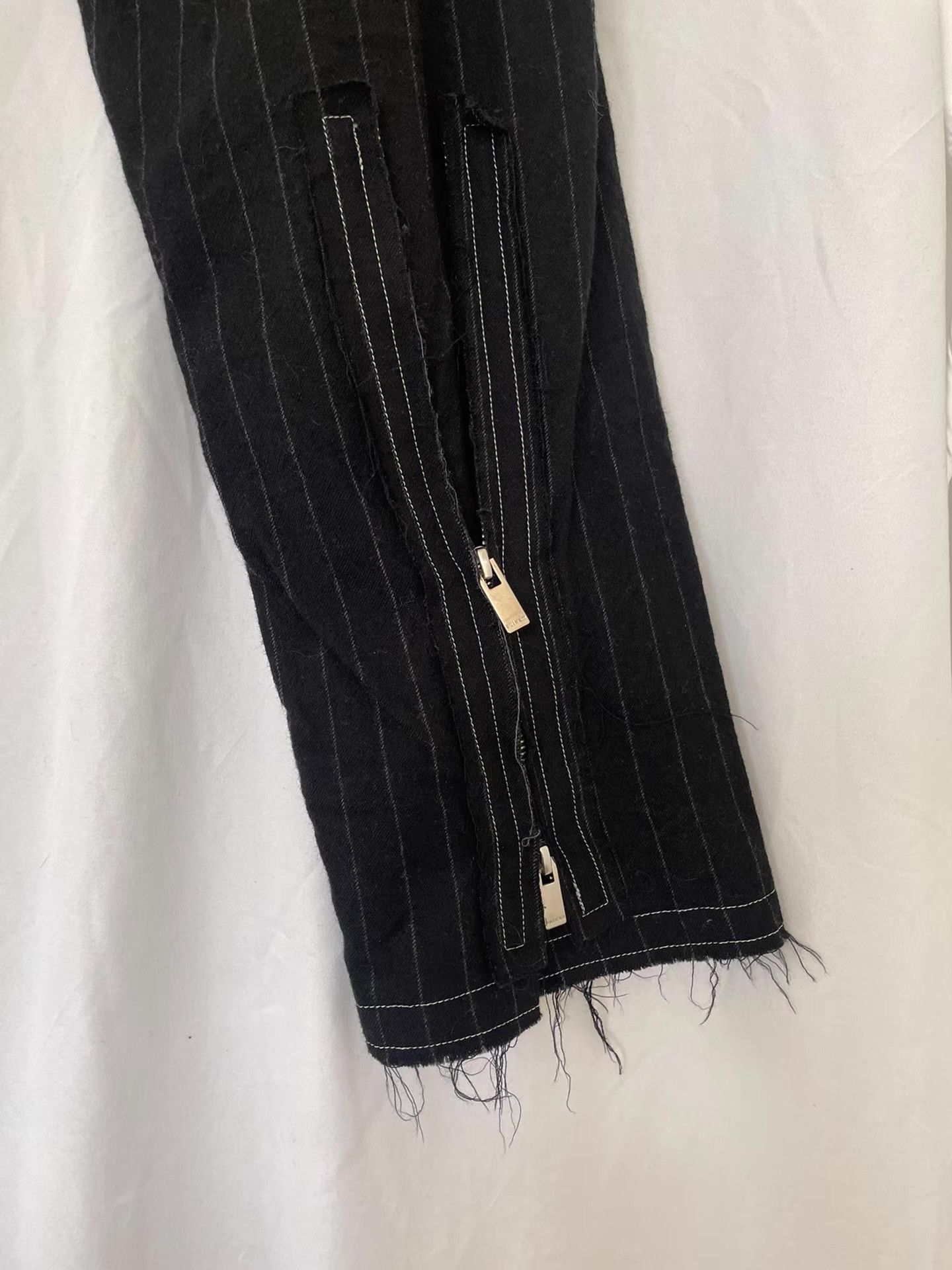 Sulvam Sulvam 17AW Wool Zipper Pants Ｑ21 Size US 36 / EU 52 - 3 Thumbnail