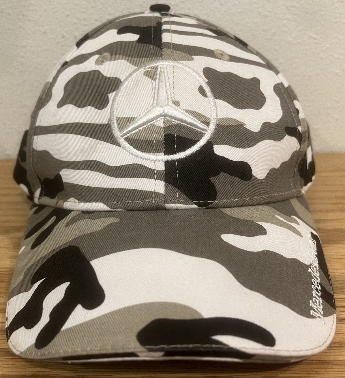 Mercedes-Benz Mercedes Benz Artic Camo Hat NWOT Size ONE SIZE - 2 Thumbnail
