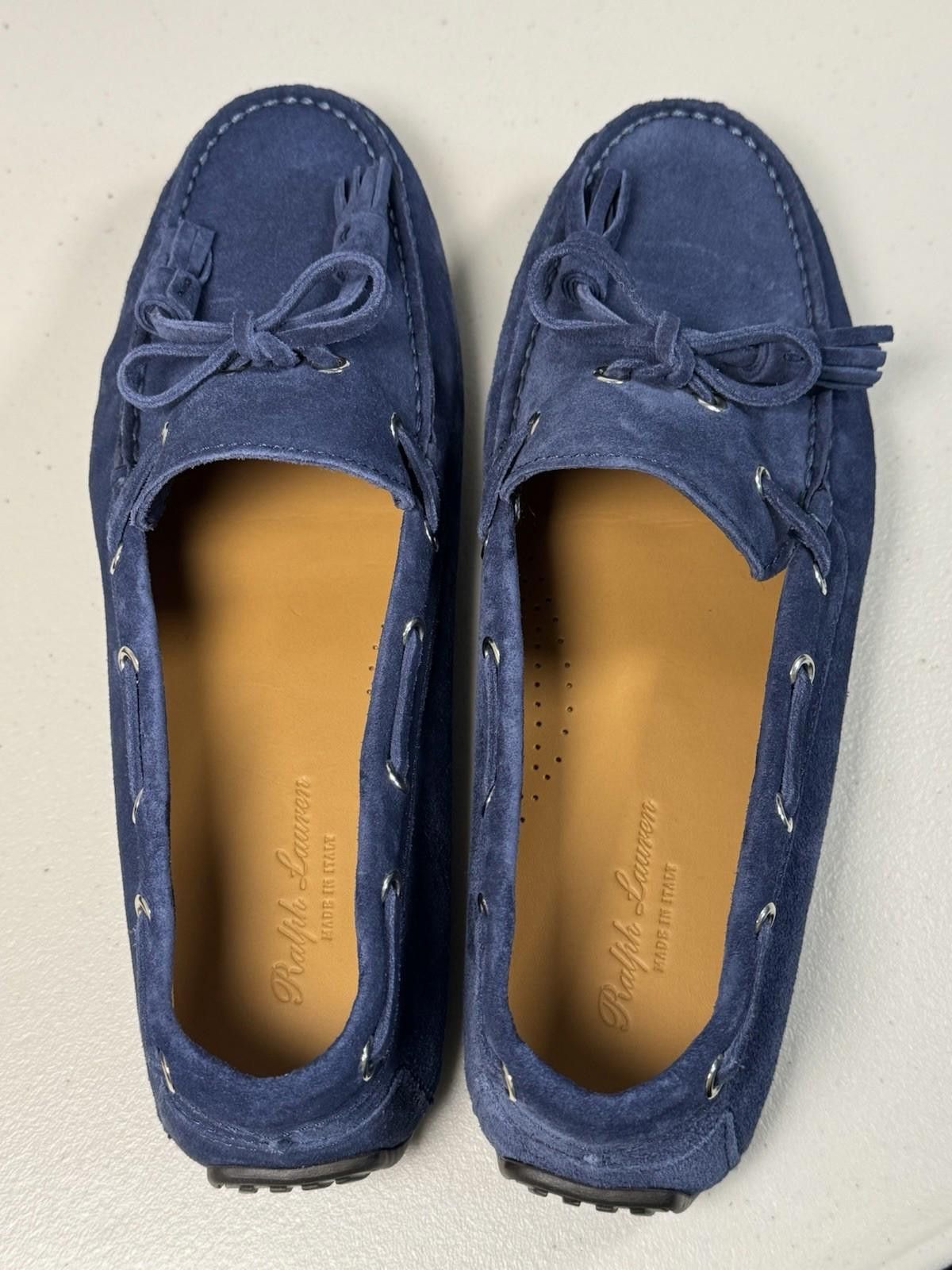 Ralph Lauren Purple Label Ralph Lauren Purple Label Harold Suede Loafers Size 8 EU 41 Size US 8 / EU 41 - 6 Thumbnail