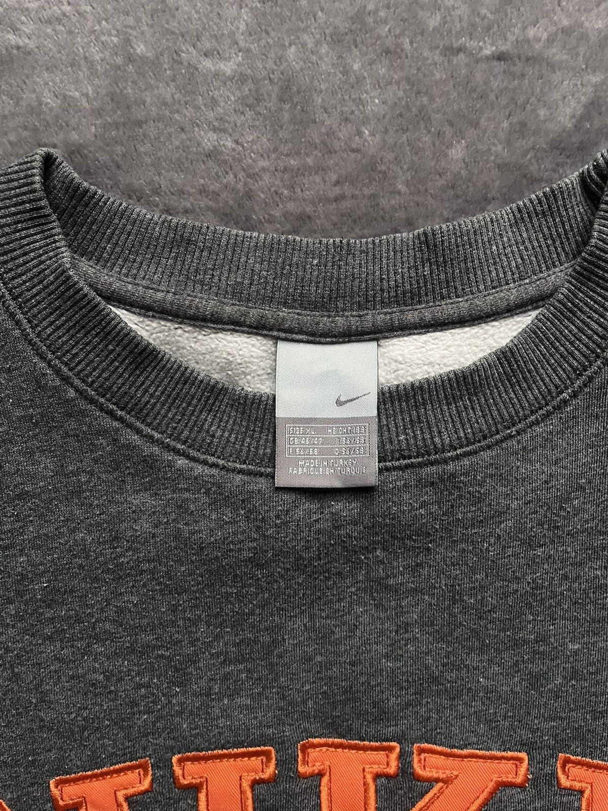 Nike 00s Nike Boxy Oversized Sweatshirt Spellout Big Logo Retro Size US XL / EU 56 / 4 - 3 Thumbnail