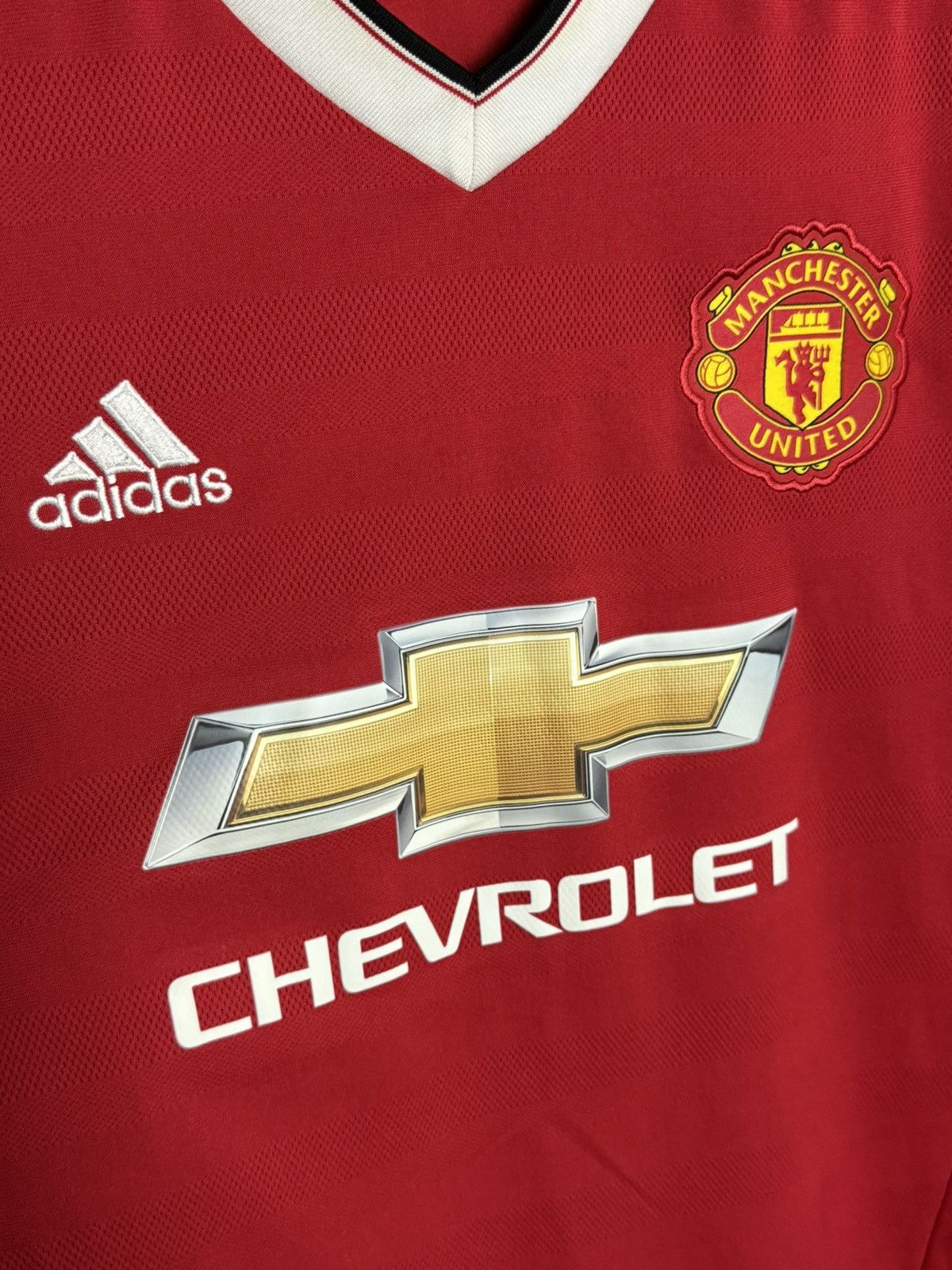 Adidas Manchester United 15/16 Home Blind Football Jersey Size US L / EU 52-54 / 3 - 4 Thumbnail