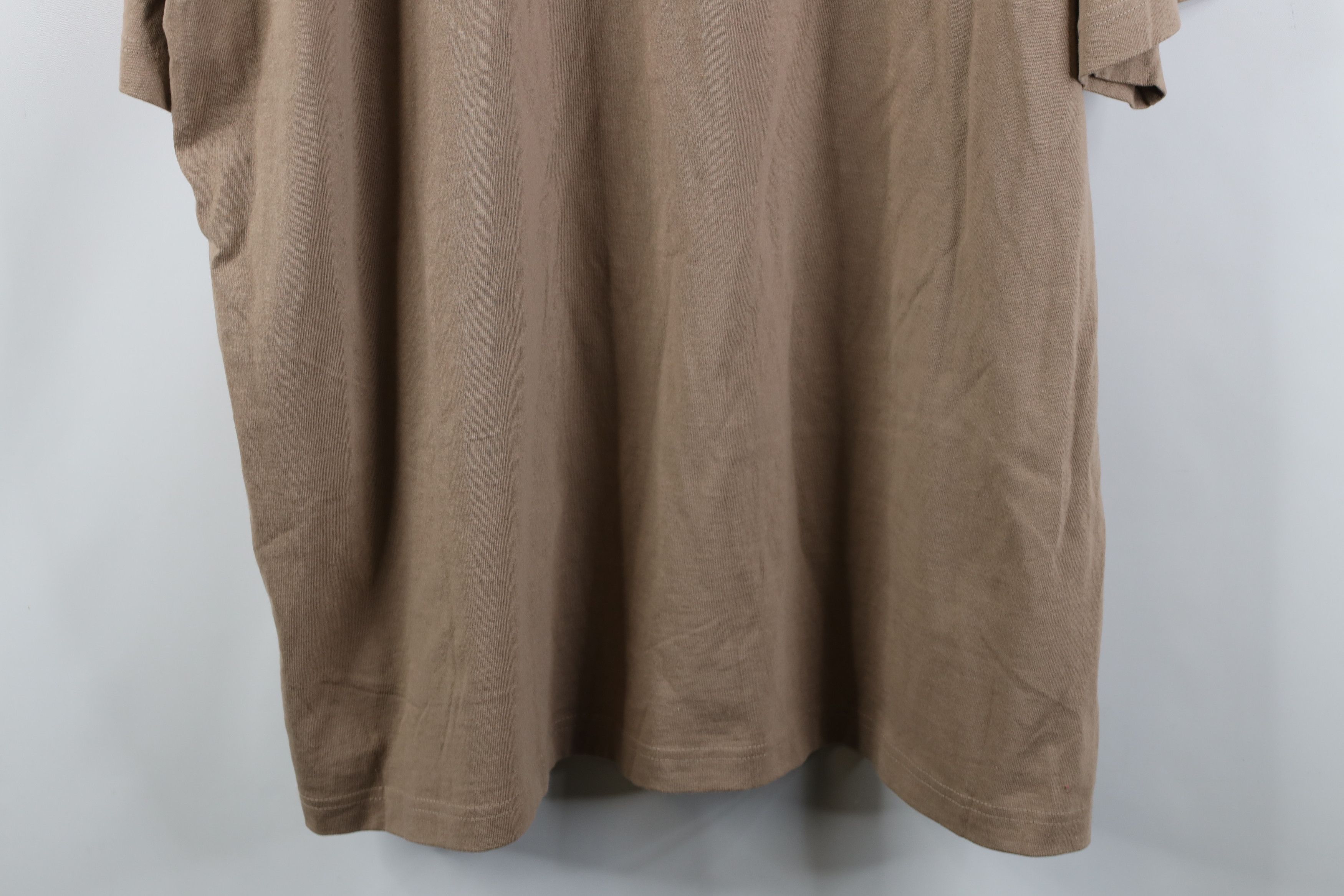 Carhartt Deadstock Vintage Y2K Carhartt Fit Pocket T-Shirt Desert Size US XL / EU 56 / 4 - 3 Thumbnail