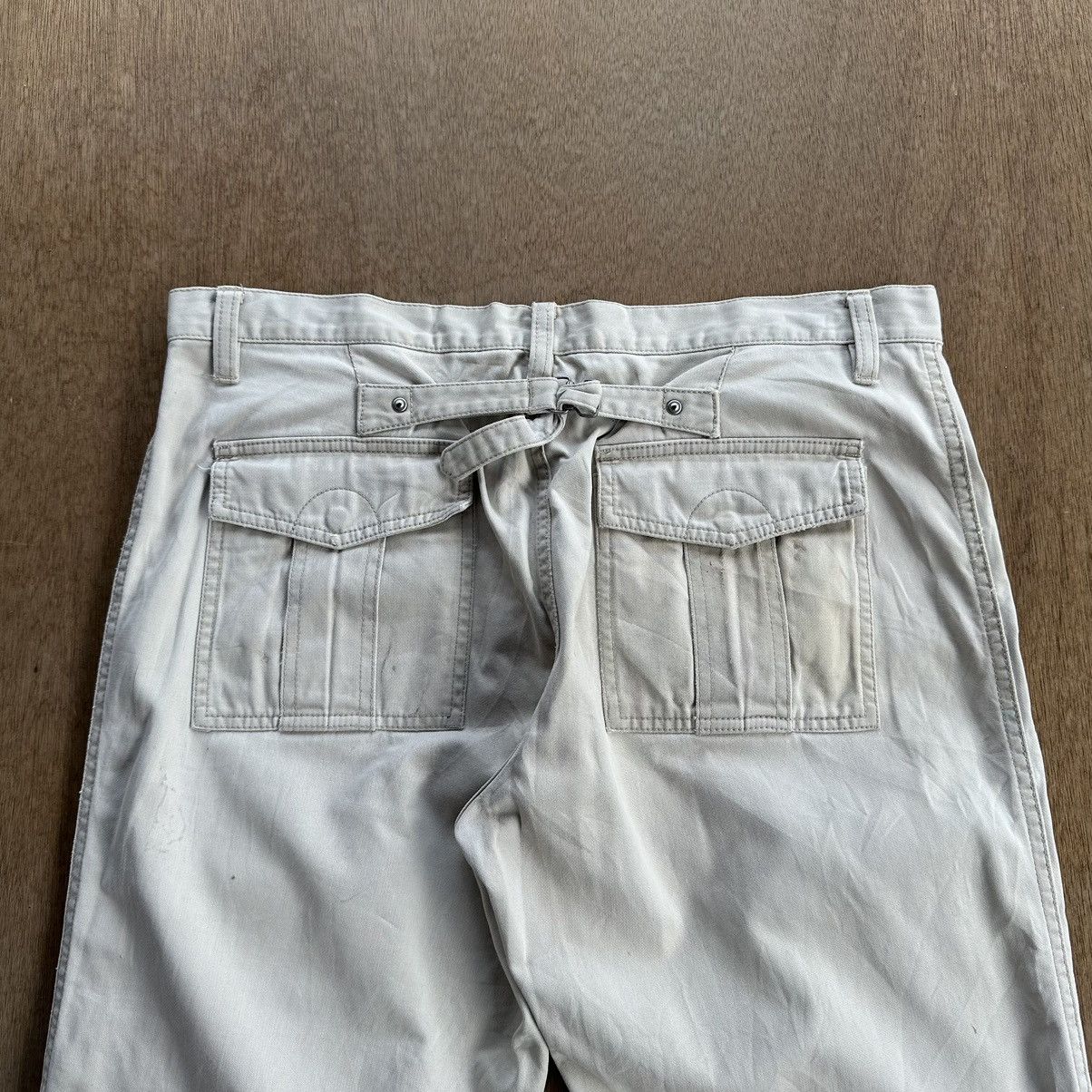 Barbour × Japanese Brand W36 L33🔥Vintage DRIZA-BONE Trousers CinchBack Made in Japan Size US 36 / EU 52 - 14 Thumbnail