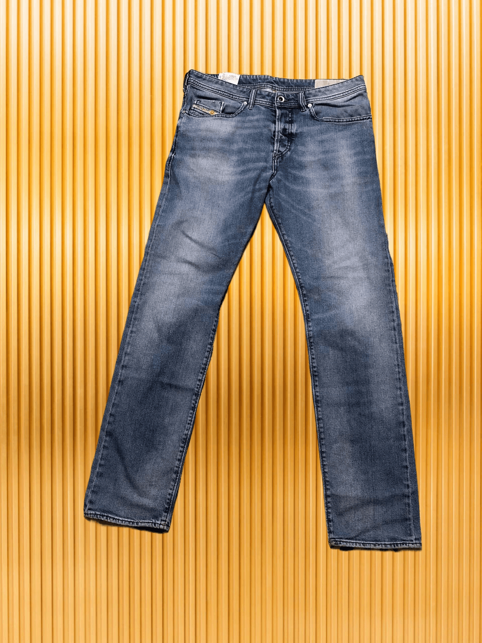 Diesel vintage blue jeans Diesel denim pants Y2K logo luxury Size US 32 / EU 48 - 1 Thumbnail