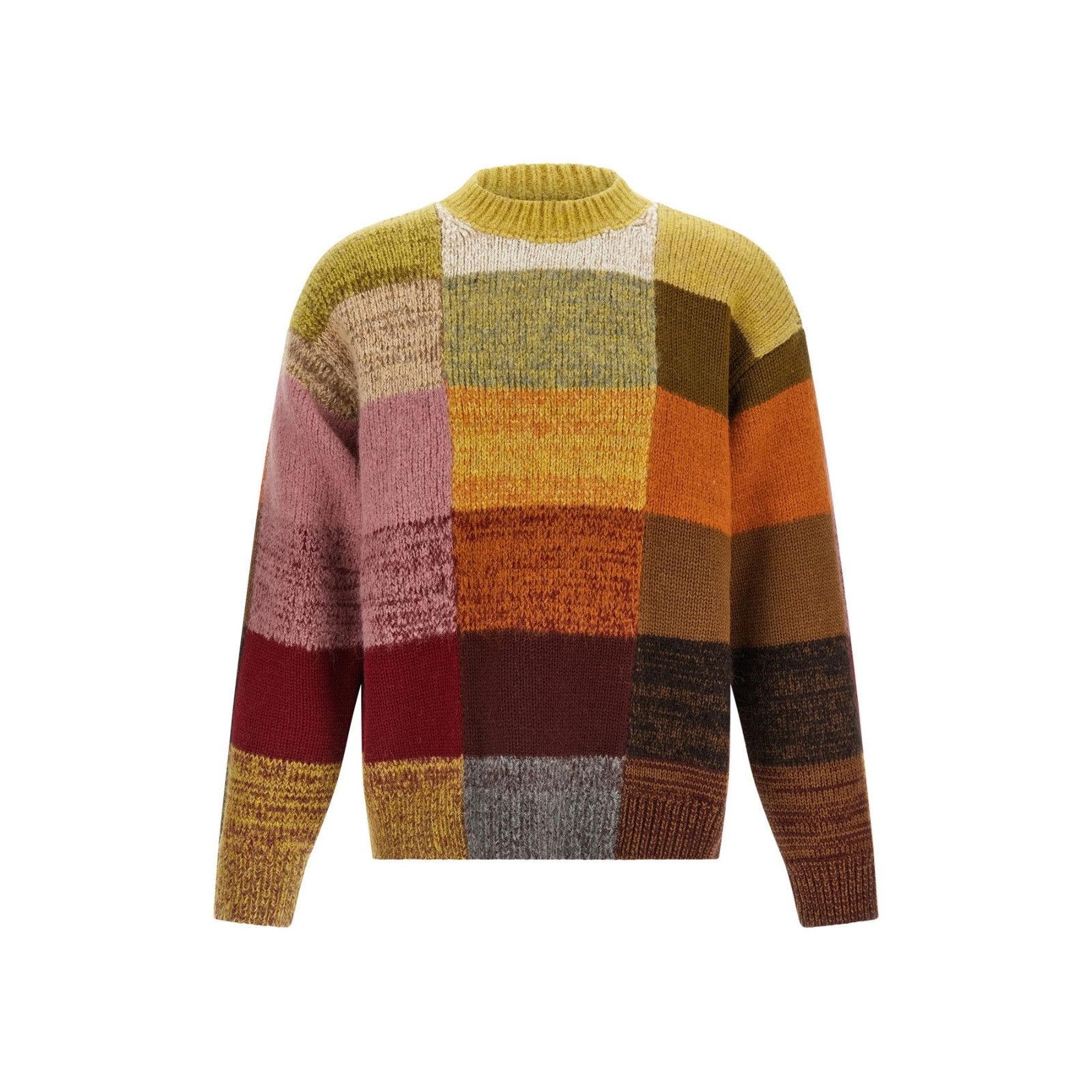 Dries Van Noten DRIES VAN NOTEN Marti Multicolor Wool Sweater New & Authenti Size US XL / EU 56 / 4 - 1 Thumbnail