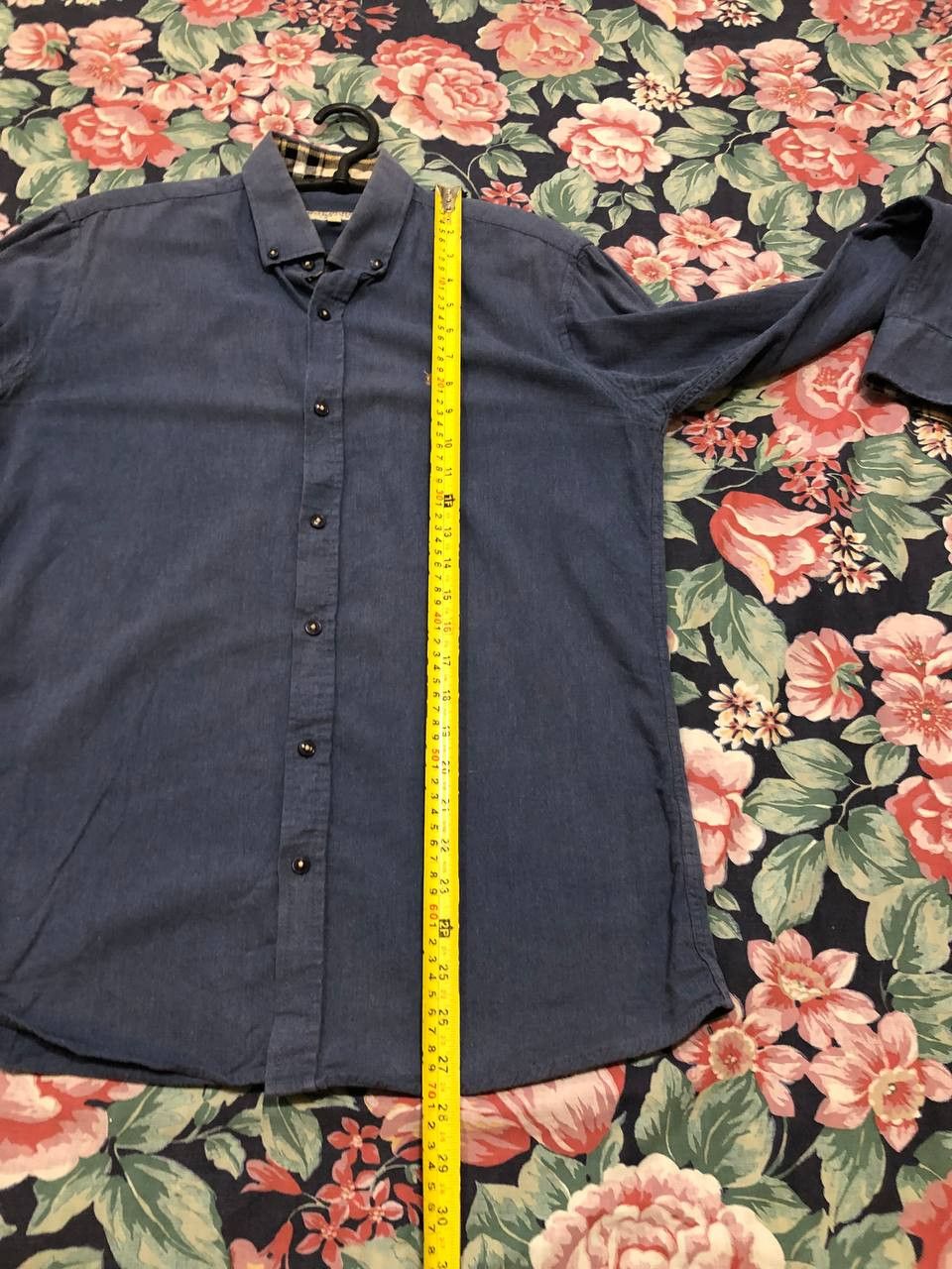Burberry Vintage Shirt blue Burberry London Y2K logo size M Size US M / EU 48-50 / 2 - 12 Thumbnail
