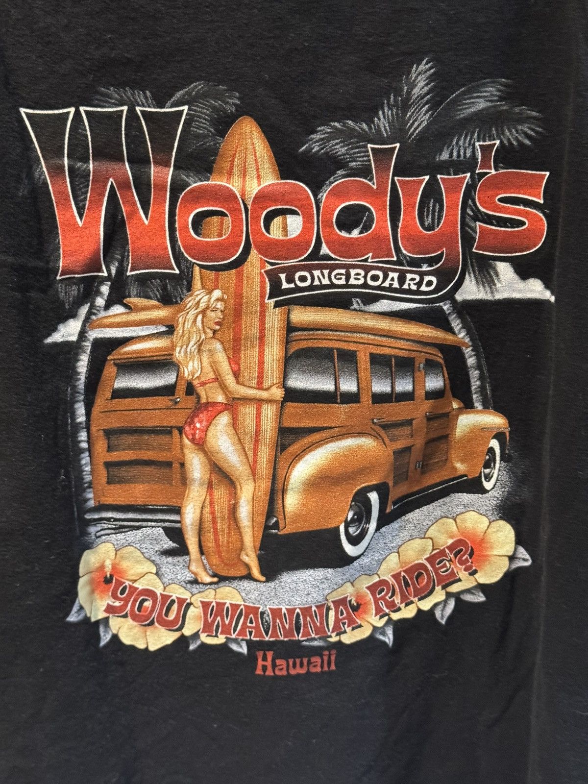 Vintage Vintage Woodys Retro Car Girl Graphic Longboards Surf Tank Size US XL / EU 56 / 4 - 5 Thumbnail