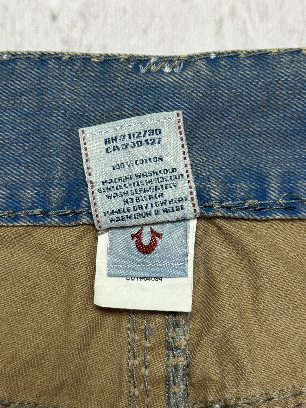 True Religion True Religion Vintage Ricky Super T Distressed Y2K Jeans Size US 36 / EU 52 - 13 Thumbnail