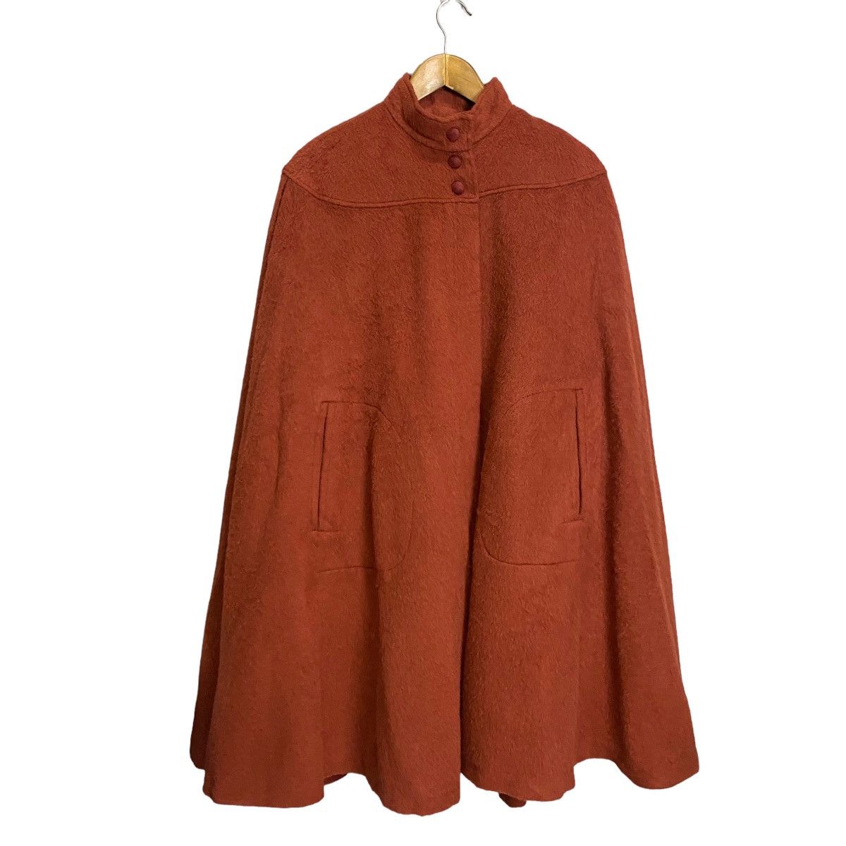 Thierry Mugler Thierry Mugler wool Alpaca cloak cape Size US M / EU 48-50 / 2 - 1 Thumbnail