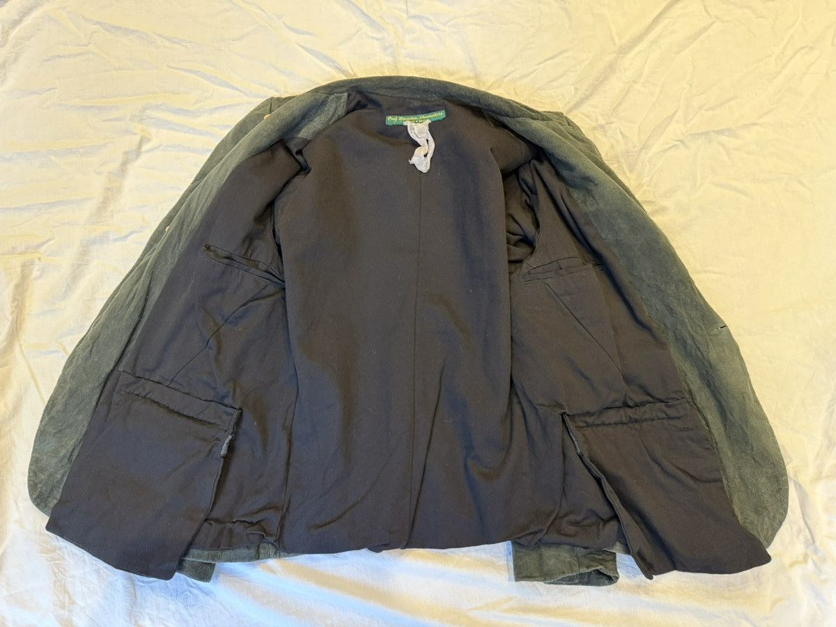 Paul Harnden Shoemakers Green chamois pocket blazer Size US L / EU 52-54 / 3 - 5 Thumbnail