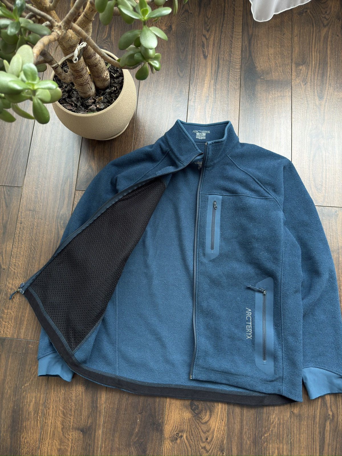 Arc'teryx ARC'TERYX Blue Fleece Zip-up Sweater Jacket Made in Canada Size US L / EU 52-54 / 3 - 4 Thumbnail