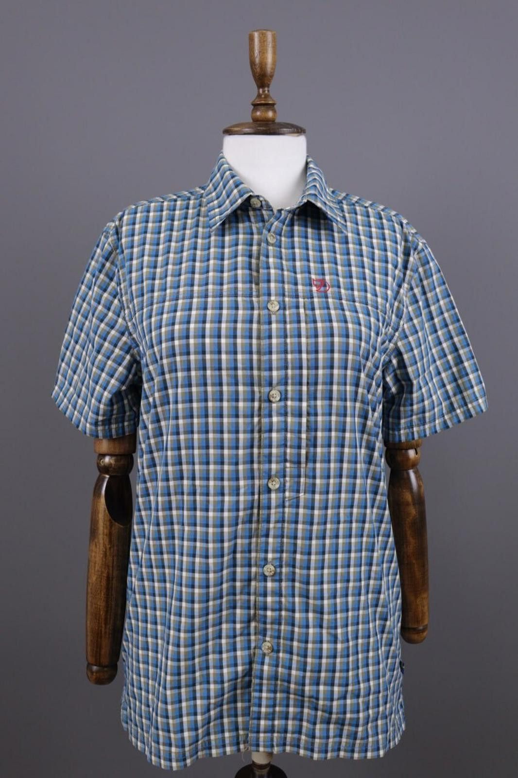 Fjallraven Fjall Raven Multicolor Check Button Up Shirt Size M Size L / US 10 / IT 46 - 1 Thumbnail