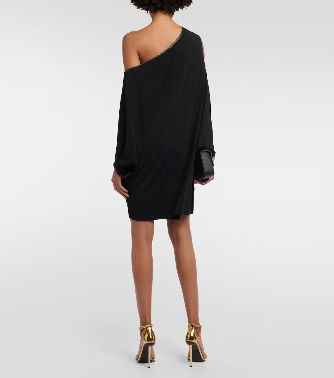 Tom Ford o1loc1c0724 Short Dress in Black Size XS / US 0-2 / IT 36-38 - 3 Thumbnail