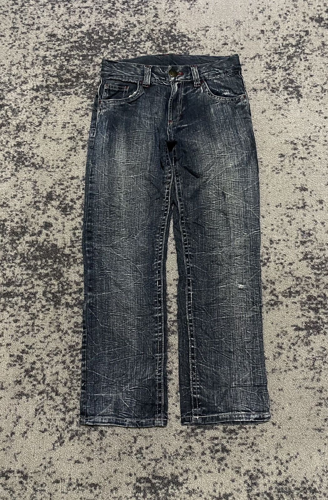 Hysteric Glamour × If Six Was Nine Y2k wings ifsixwasnine style bootcut jeans Size US 29 - 2 Thumbnail