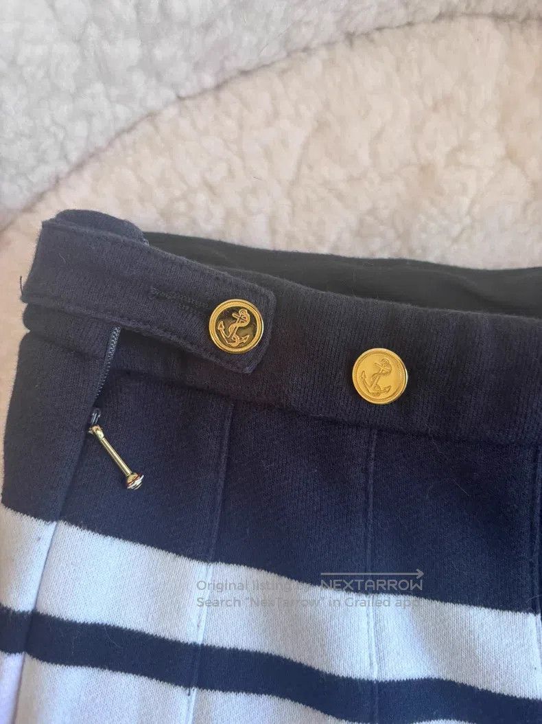 Thom Browne Thom Browne Navy Short Skirt Size 27" / US 4 / IT 40 - 3 Thumbnail