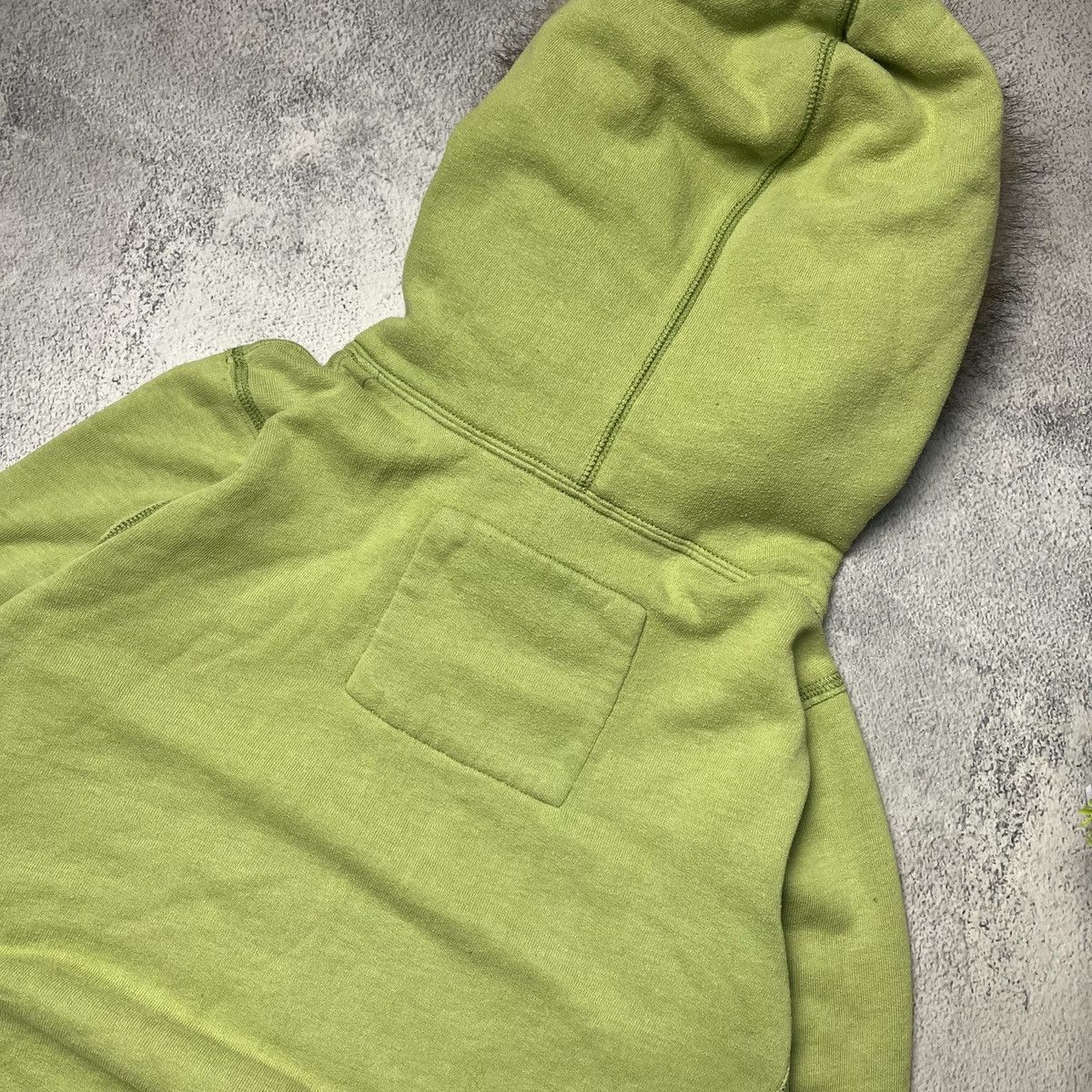 Abercrombie & Fitch × Vintage Vintage Abercrombie&Fitch Faux fur hoodie ifsixwasnine style Size M / US 6-8 / IT 42-44 - 7 Thumbnail