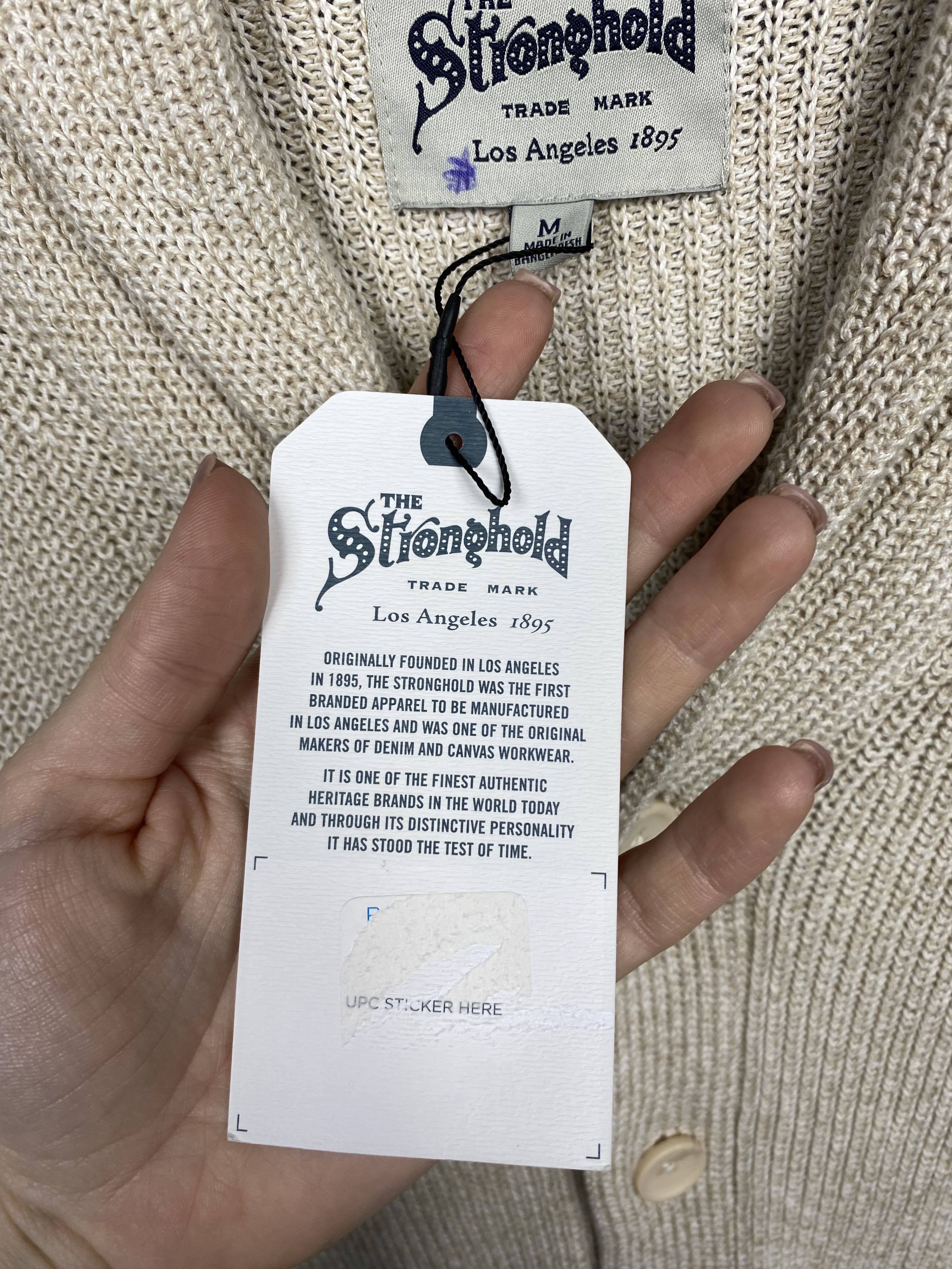 The Stronghold NEW The Stronghold Mens Knit Cardigan Size US M / EU 48-50 / 2 - 5 Thumbnail