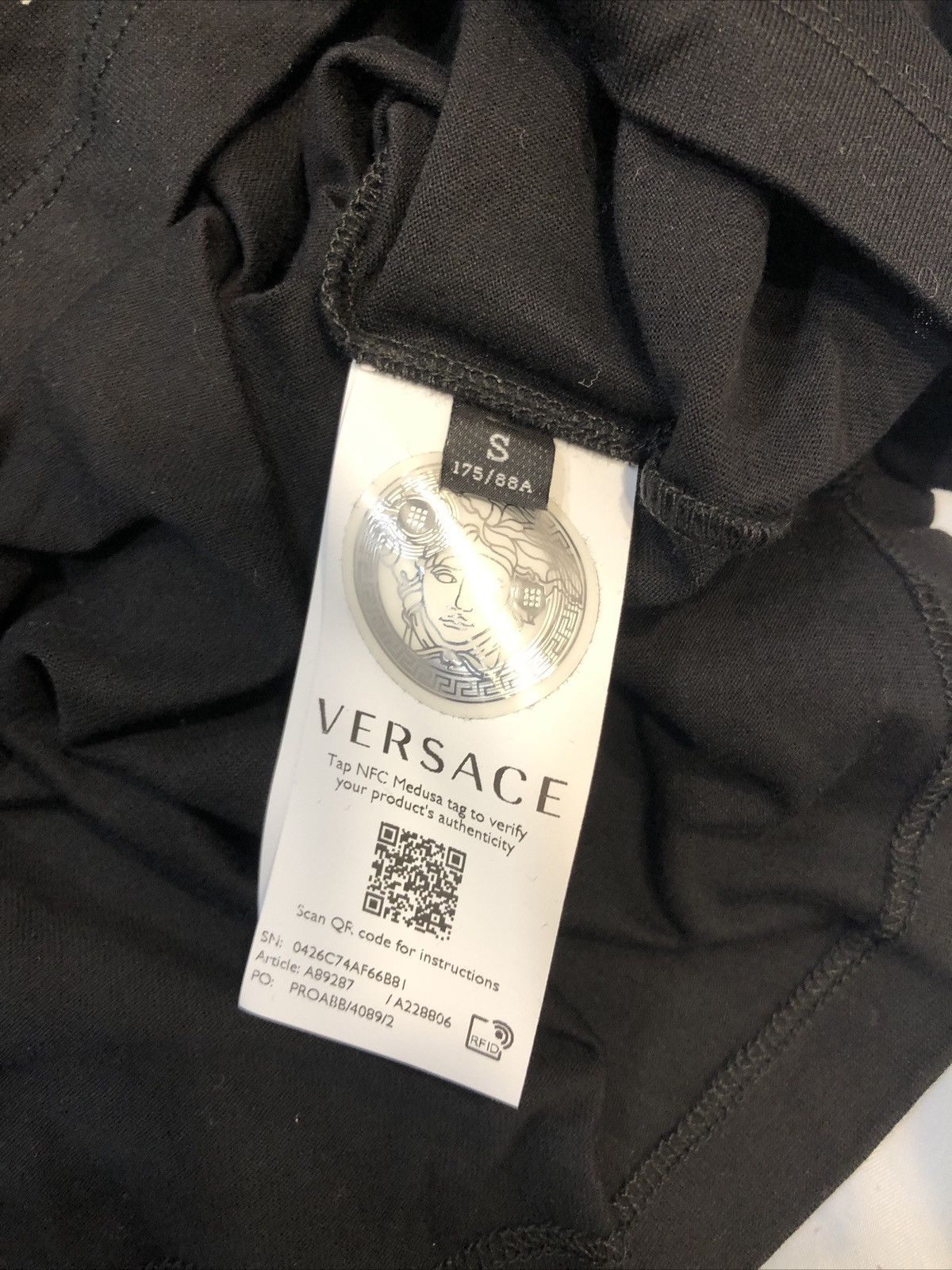 Versace Mens Versace shirt Paris Exclusive Size US S / EU 44-46 / 1 - 5 Thumbnail
