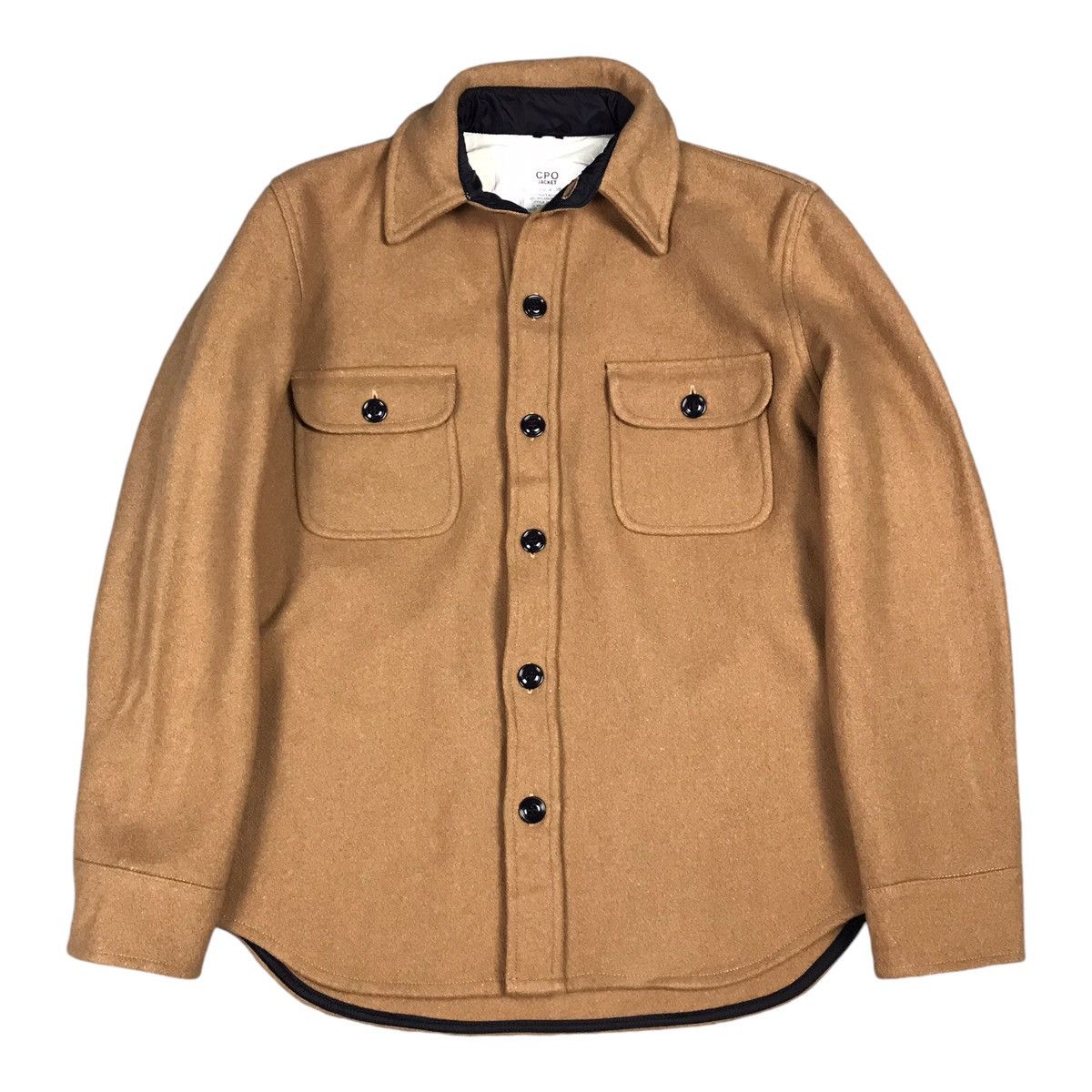 CPO × Designer CPO JACKET DOUBLE POCKET BROWN WOOL BUTTON JACKET Size US S / EU 44-46 / 1 - 1 Thumbnail
