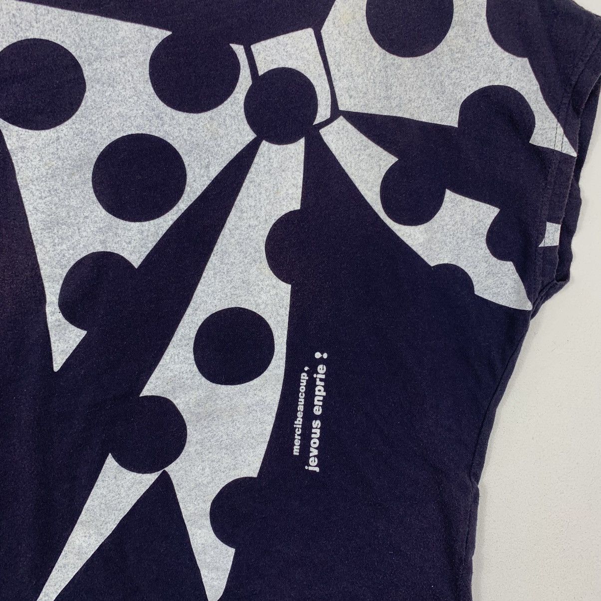 Issey Miyake ISSEY MIYAKE MERCIBEAUCOUP Jevous Enpriel Bat Tshirt Size M / US 6-8 / IT 42-44 - 4 Thumbnail