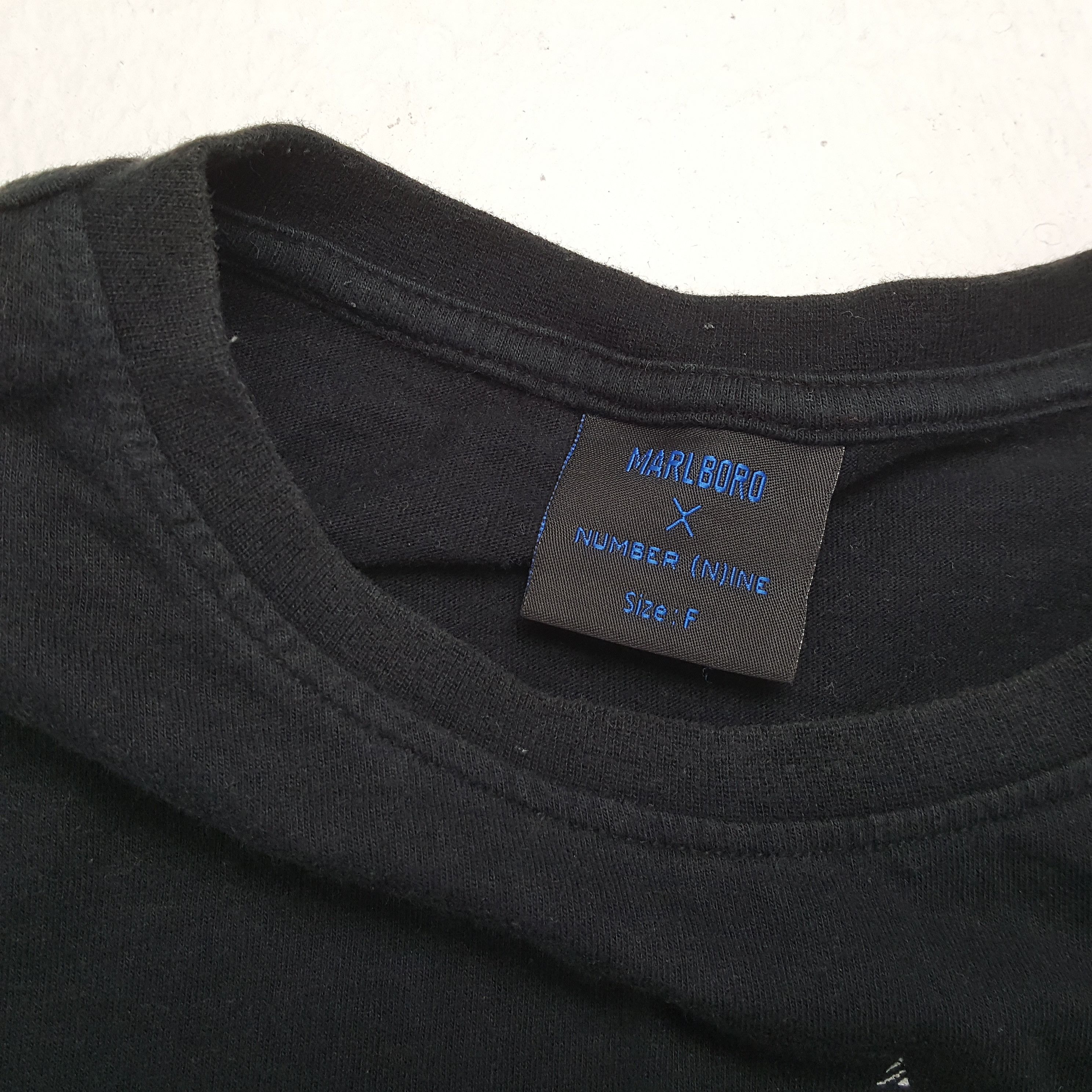 Marlboro × Number (N)ine × Vintage Vintage MARLBORO x NUMBER (N)INE Japanese Brand T-Shirts Size US L / EU 52-54 / 3 - 7 Thumbnail