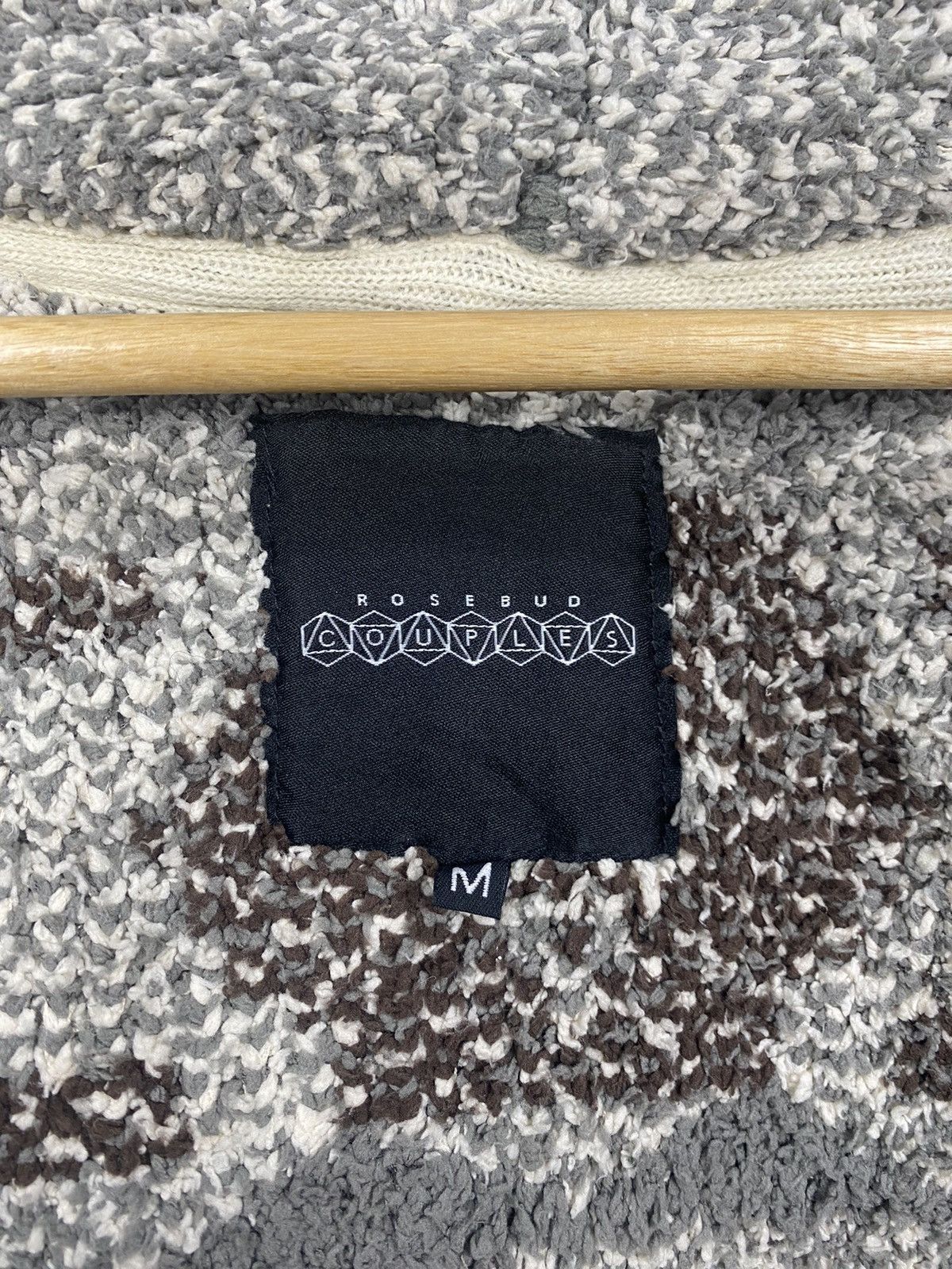 Japanese Brand × Vintage Vintage Rosebud Couples Knitwear Jacket. #E3 Size US M / EU 48-50 / 2 - 5 Thumbnail