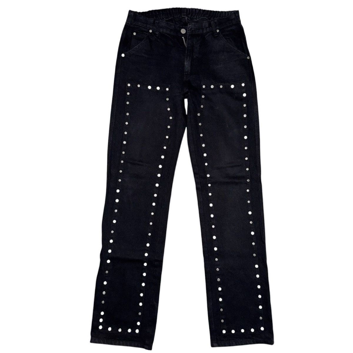 パンツ AFB REPAIRED STUDDED BAGGY PANTS REPAIRED STUDDED BAGGY PANTS – AFB