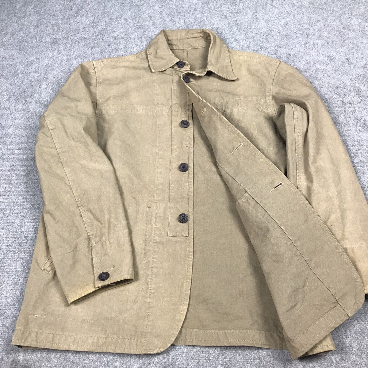 Japanese Brand × PPFM × Tornado Mart PPFM BRAND BROWN FADED CHORE BUTTON JACKET Size US M / EU 48-50 / 2 - 12 Thumbnail