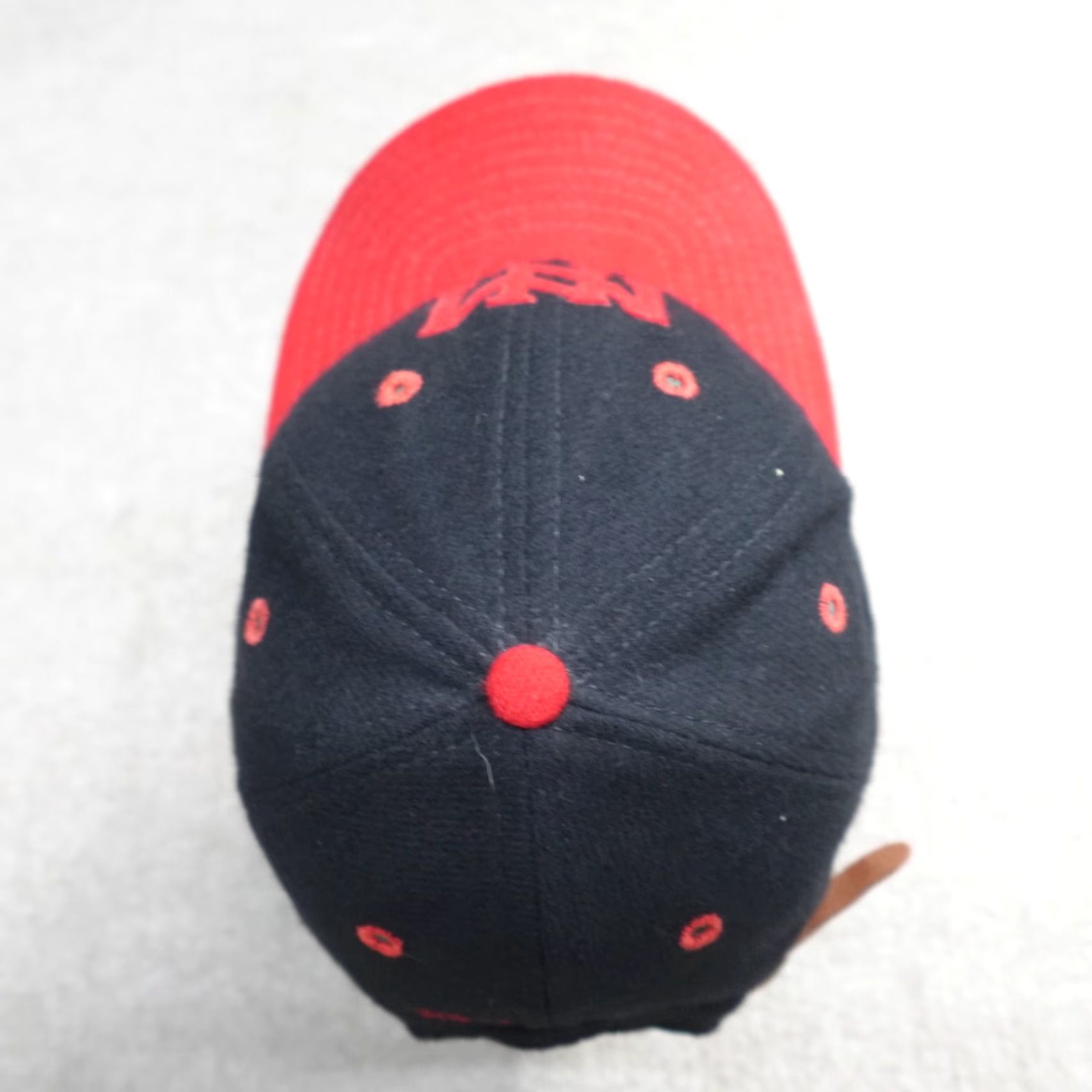 Our Legacy Legacy Baseball Hat Black Felt Patch Leather Strapback USA Made Mens One Size Black Felt Patch Baseball Cap Vintage Yes Size ONE SIZE - 2 Thumbnail