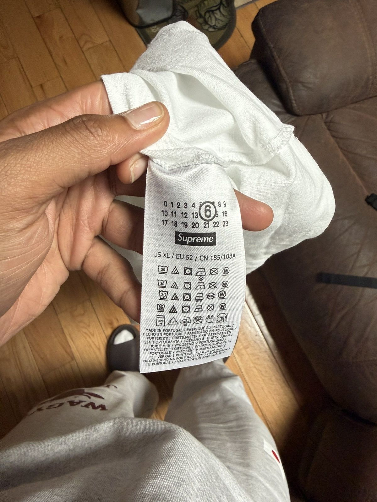 Maison Margiela × Supreme Supreme Maison Margiela Money Tee XL Size US XL / EU 56 / 4 - 4 Thumbnail