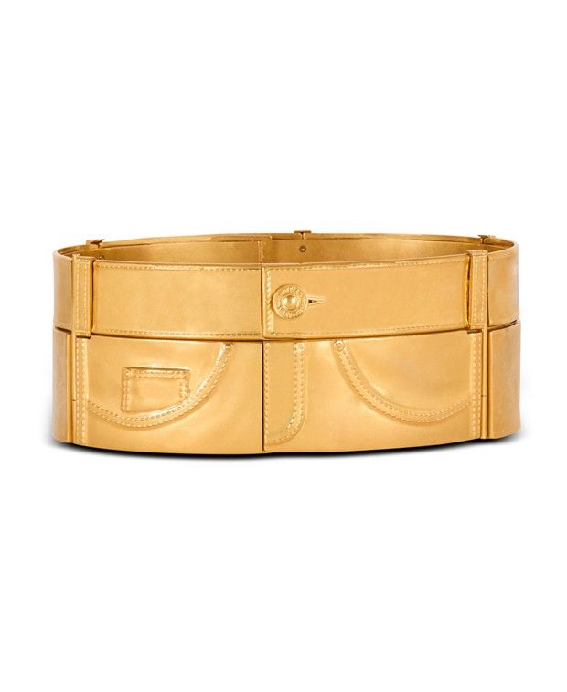 Balmain Leather belt Size ONE SIZE - 1 Thumbnail