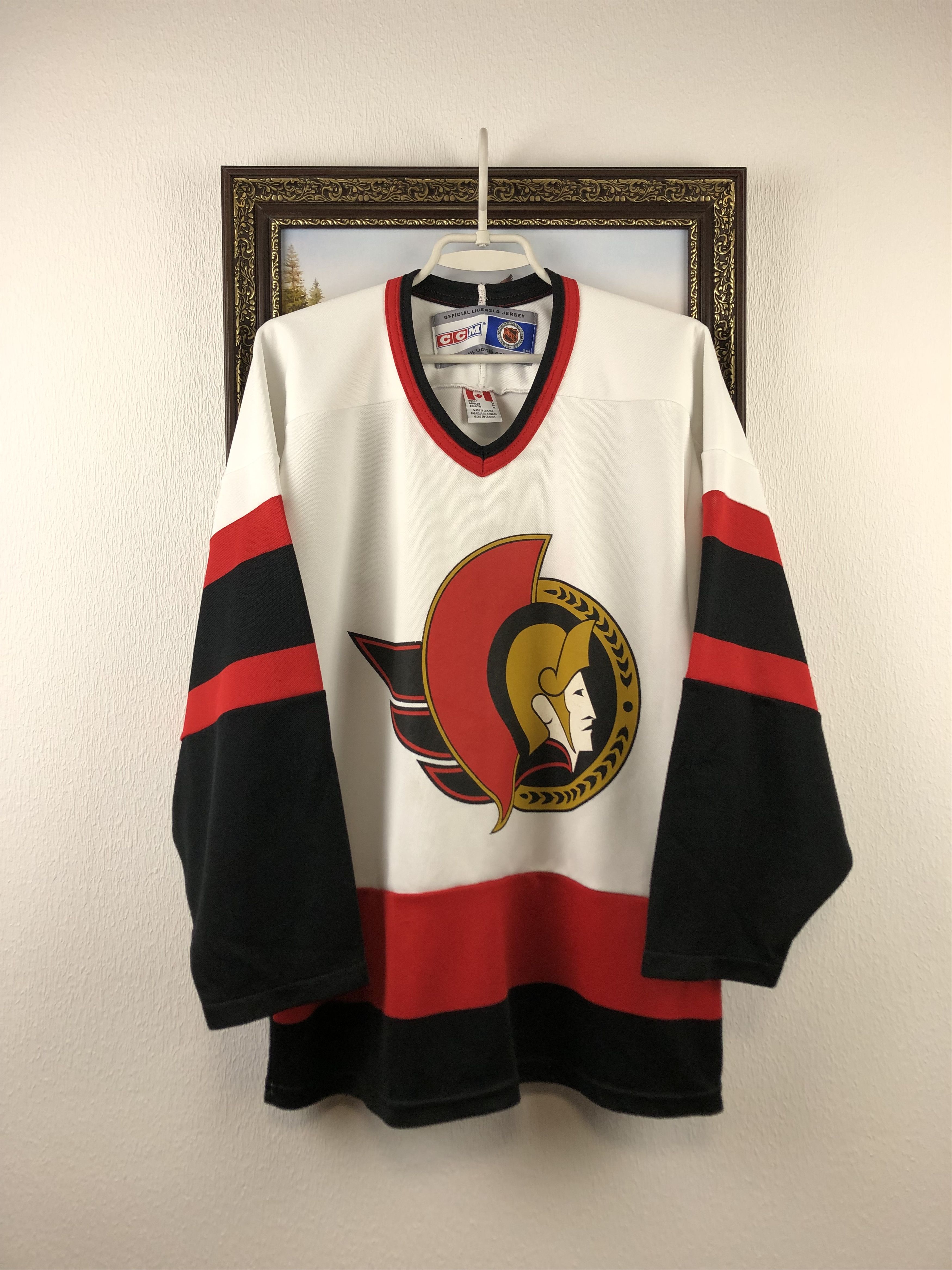 Ccm Vintage 90's Ottawa Senators CCM Jersey NHL Hockey Size US M / EU 48-50 / 2 - 1 Thumbnail
