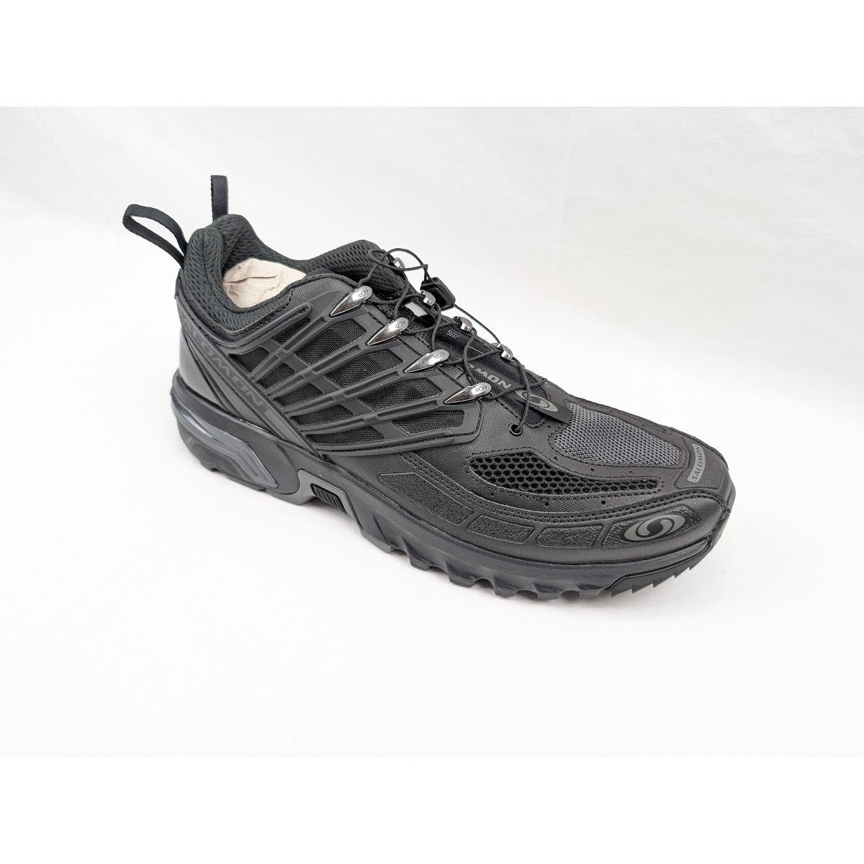 Salomon o1rshd1 Unisex Low-Top Sneakers in Black Size US 11 / EU 44 - 2 Thumbnail