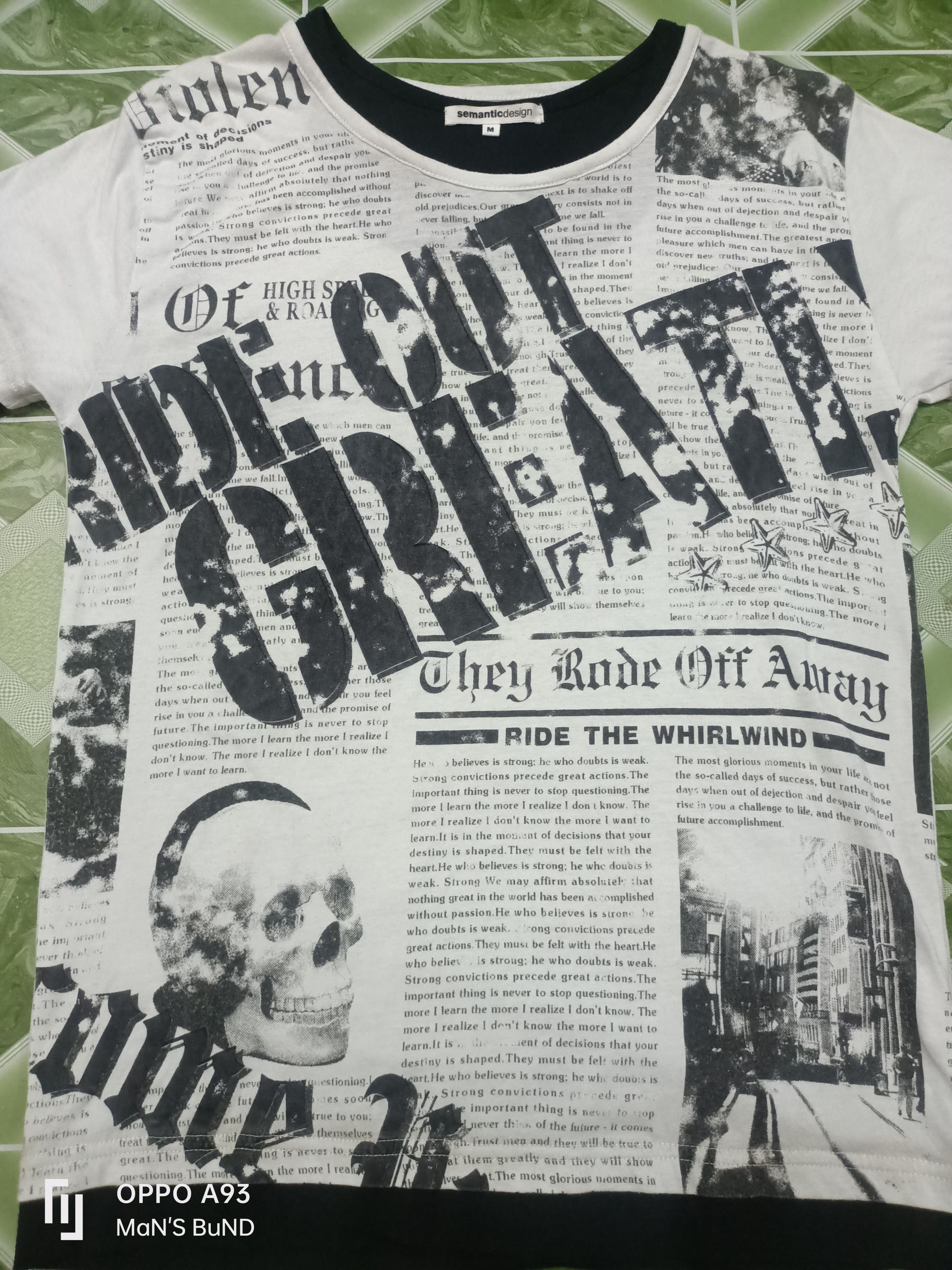 Vintage × semanticdesign Vintage Semantic Design shirt Size M / US 6-8 / IT 42-44 - 6 Thumbnail