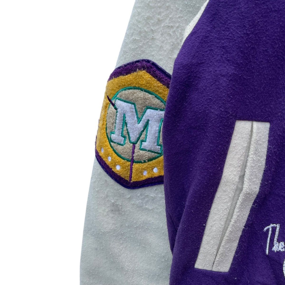 Jeff Hamilton × Zara Vintage Zara Varsity Jacket Size US M / EU 48-50 / 2 - 6 Thumbnail