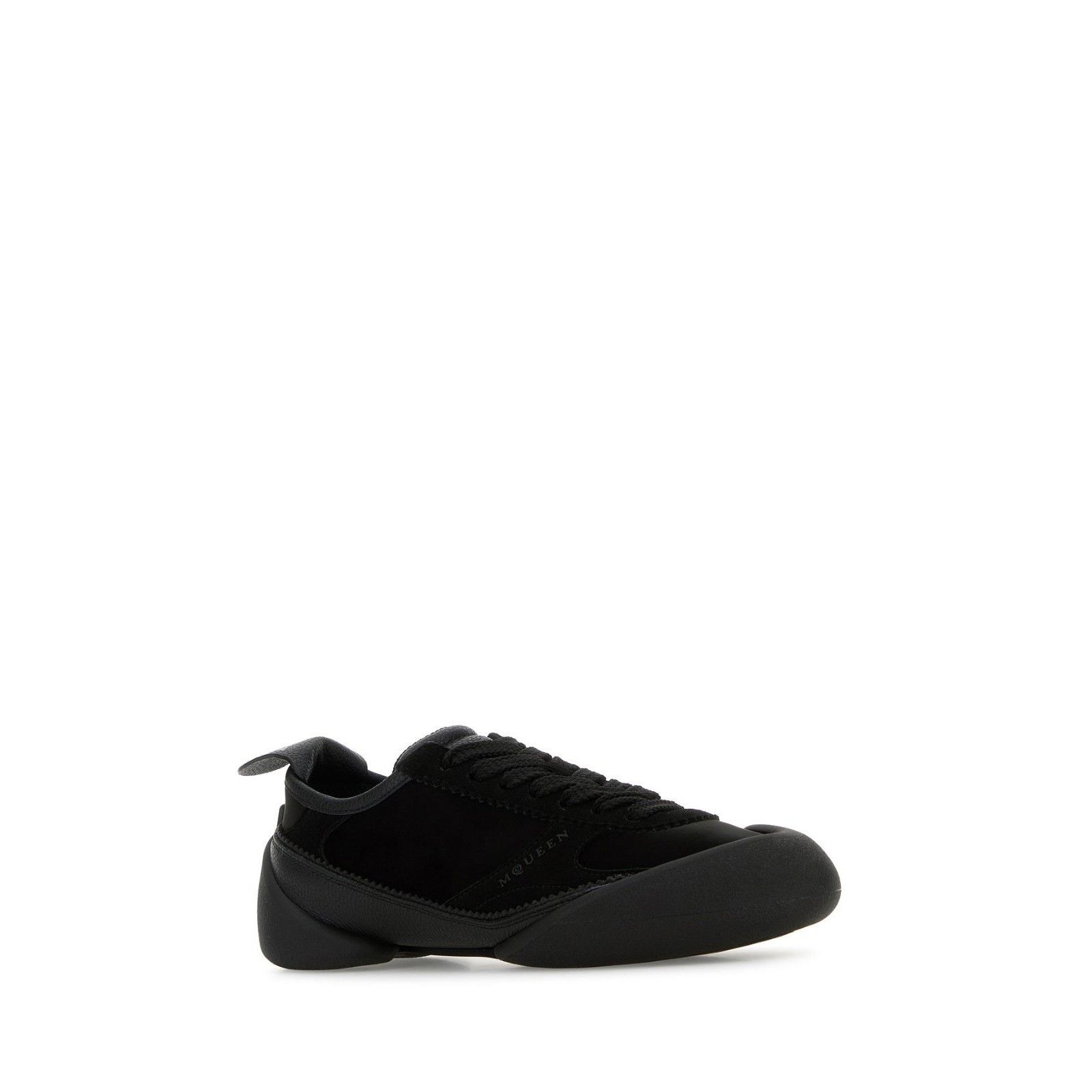 Alexander McQueen ALEXANDER MCQUEEN Black Canvas Suede Sneakers New & Authenti Size US 6 / IT 36 - 2 Thumbnail