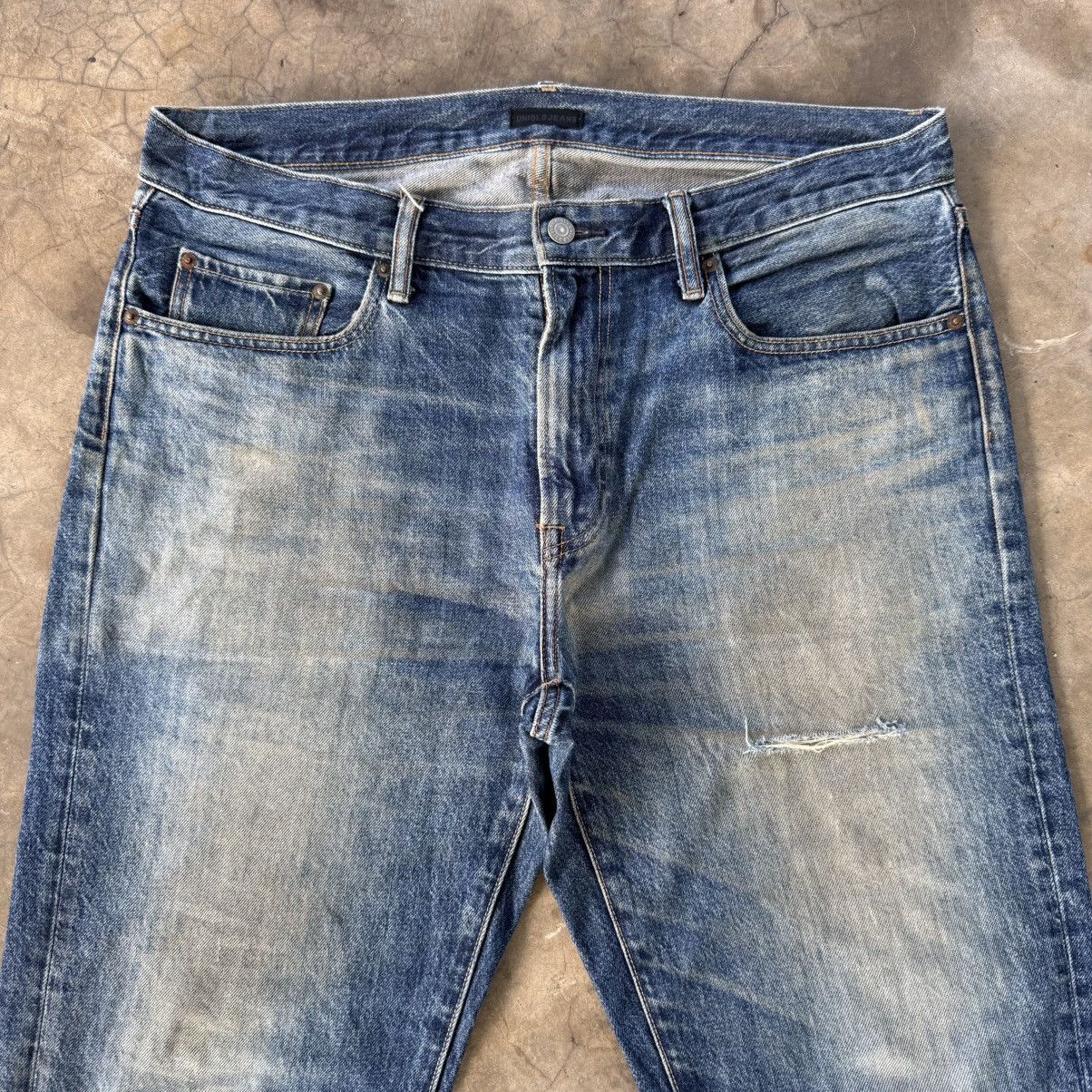 Japanese Brand W38 Vintage Japanese Rusty Mud Washer Denim Jean Pants Size US 38 / EU 54 - 2 Thumbnail