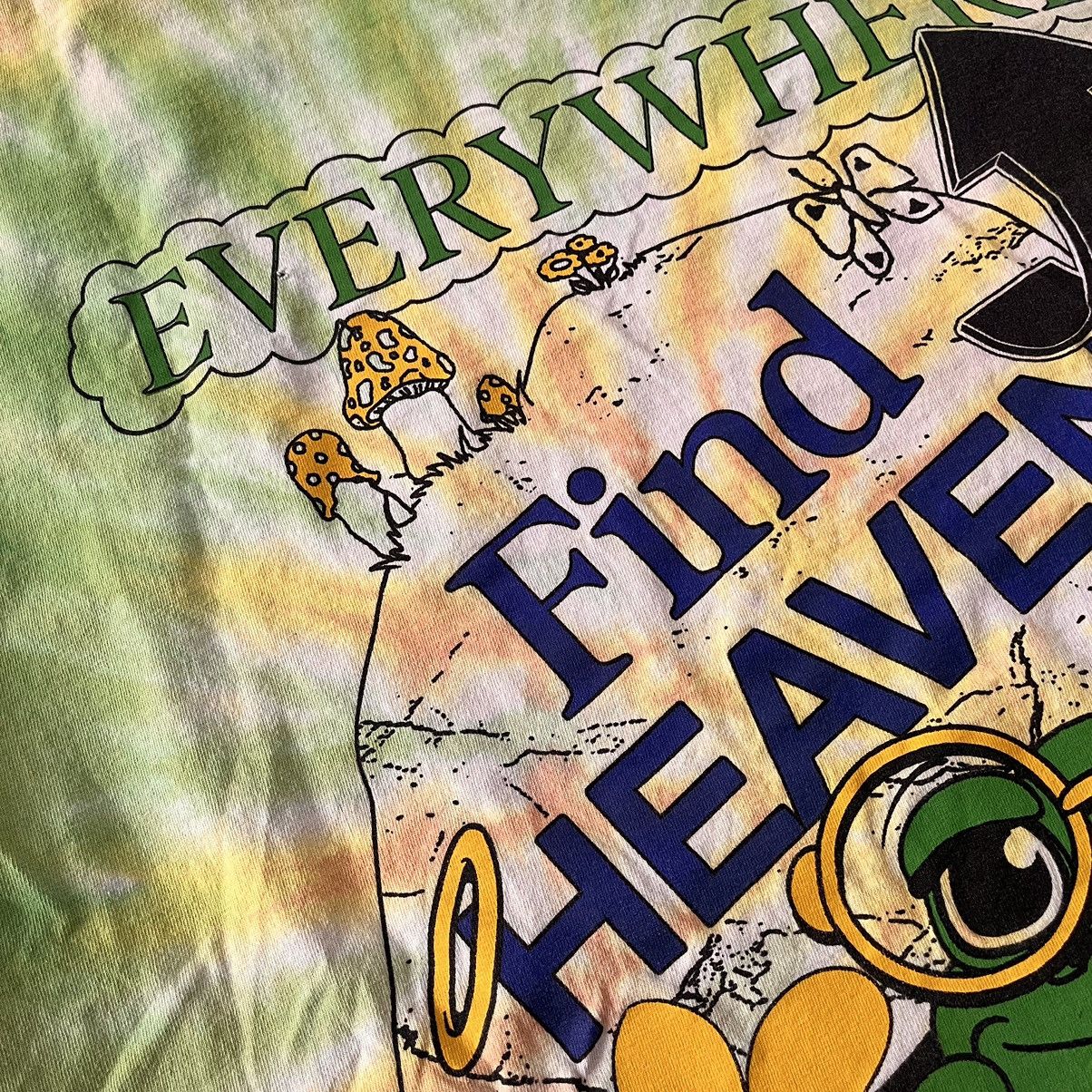 Other Crazy Online Ceramics Heaven Mushroom Punk Casual Drug Tee Size US L / EU 52-54 / 3 - 4 Thumbnail