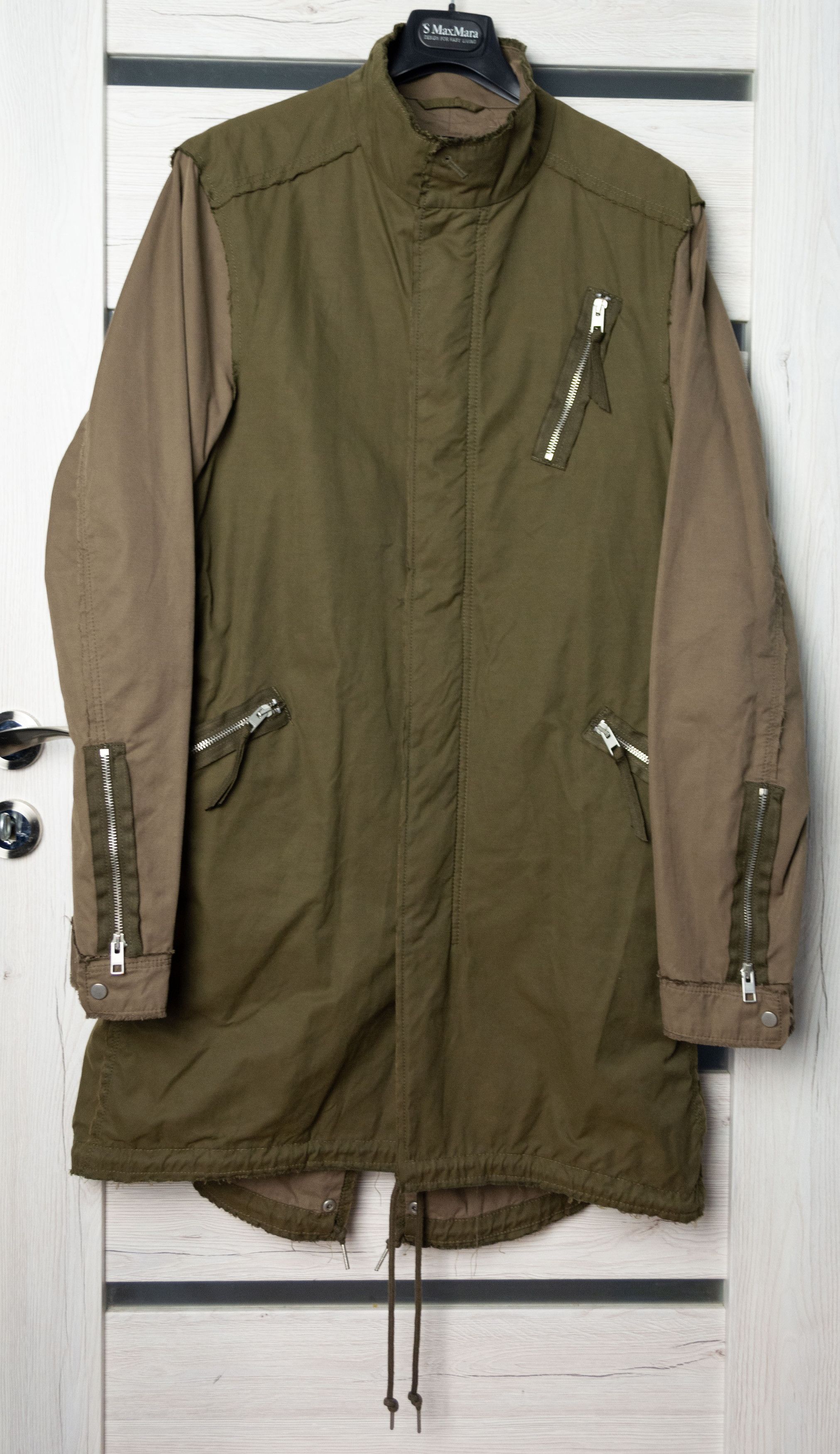 Allsaints Allsaints khaki parka hacker Size US M / EU 48-50 / 2 - 3 Thumbnail