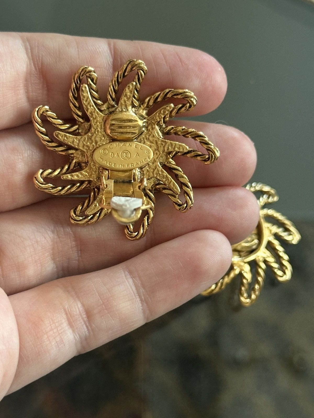 Chanel Chanel sun motif clip-on-earrings 94A Size ONE SIZE - 5 Thumbnail