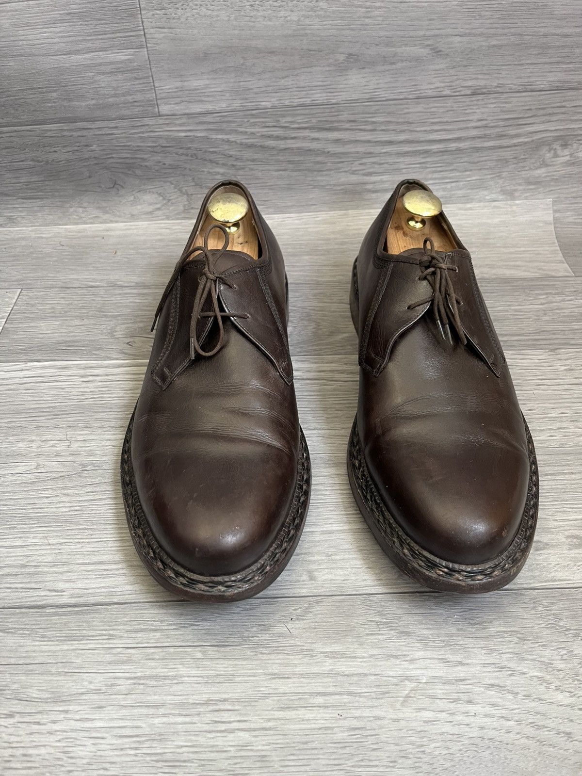 Heinrich Dinkelacker Heinrich dinkelacker oxford leather shoes Size US 12 / EU 45 - 2 Thumbnail