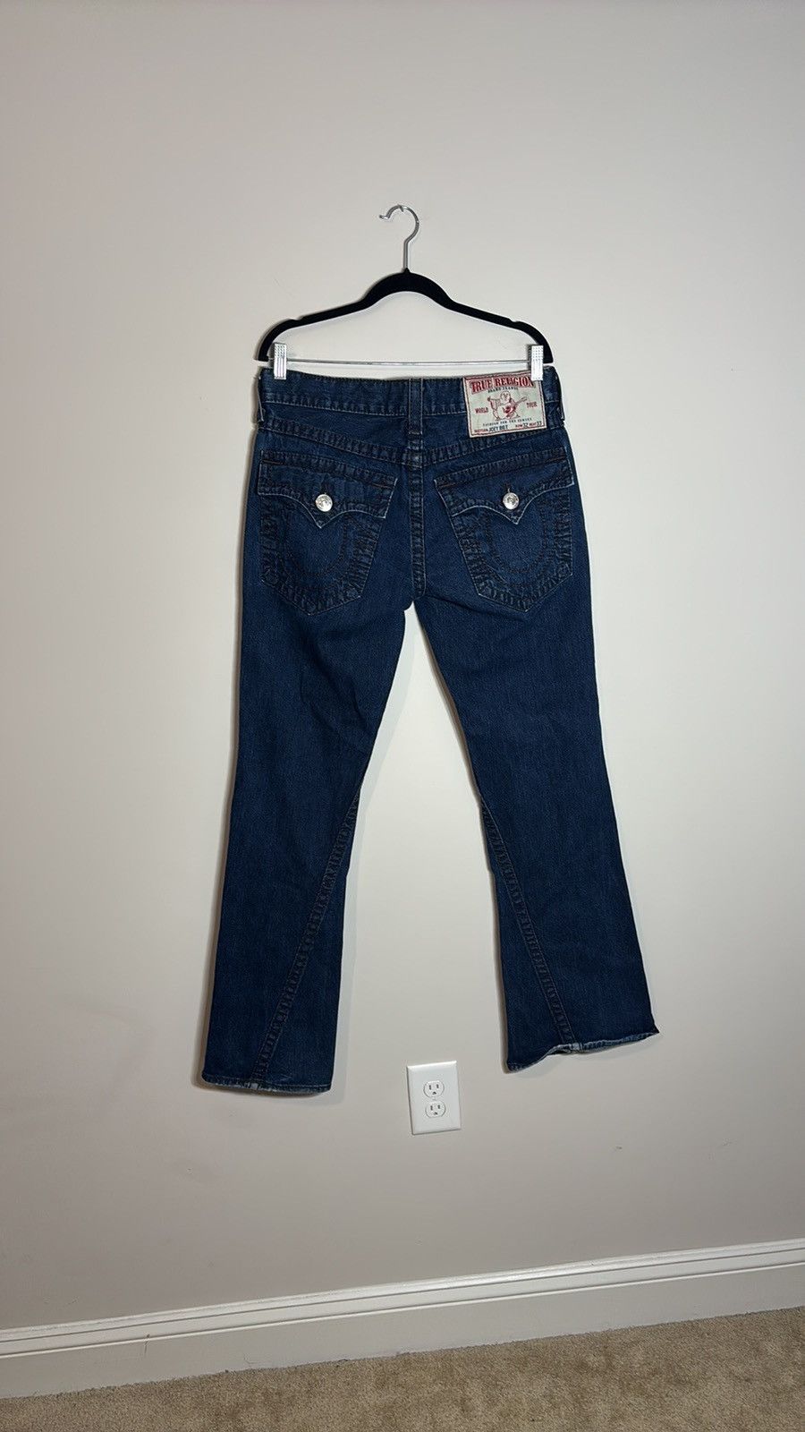 True Religion True Religion Joey Big T Jeans Size 35" - 5 Thumbnail