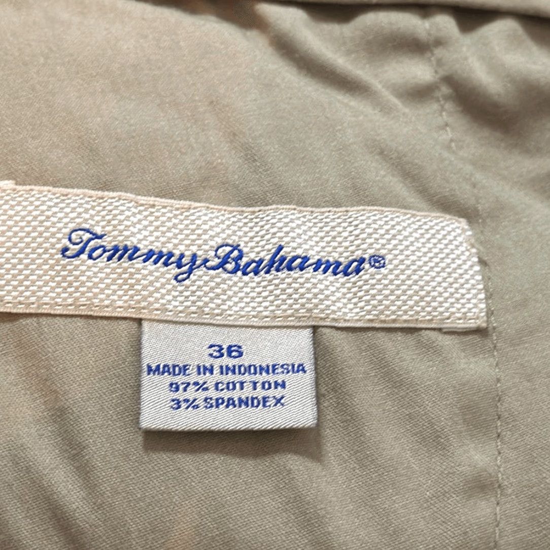 Tommy Bahama Tommy Bahama Bermuda Shorts Men’s Tan Khaki Chino Multicolor 36 Bermuda Shorts Size US 36 / EU 52 - 5 Thumbnail
