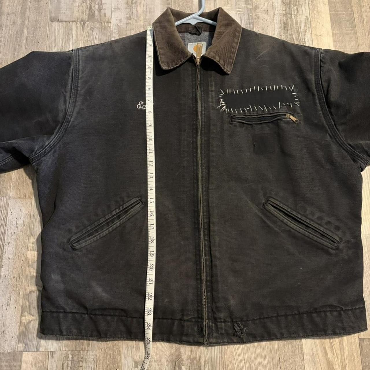 Carhartt Vintage Carhartt Detroit Black Work Jacket Size US L / EU 52-54 / 3 - 5 Thumbnail
