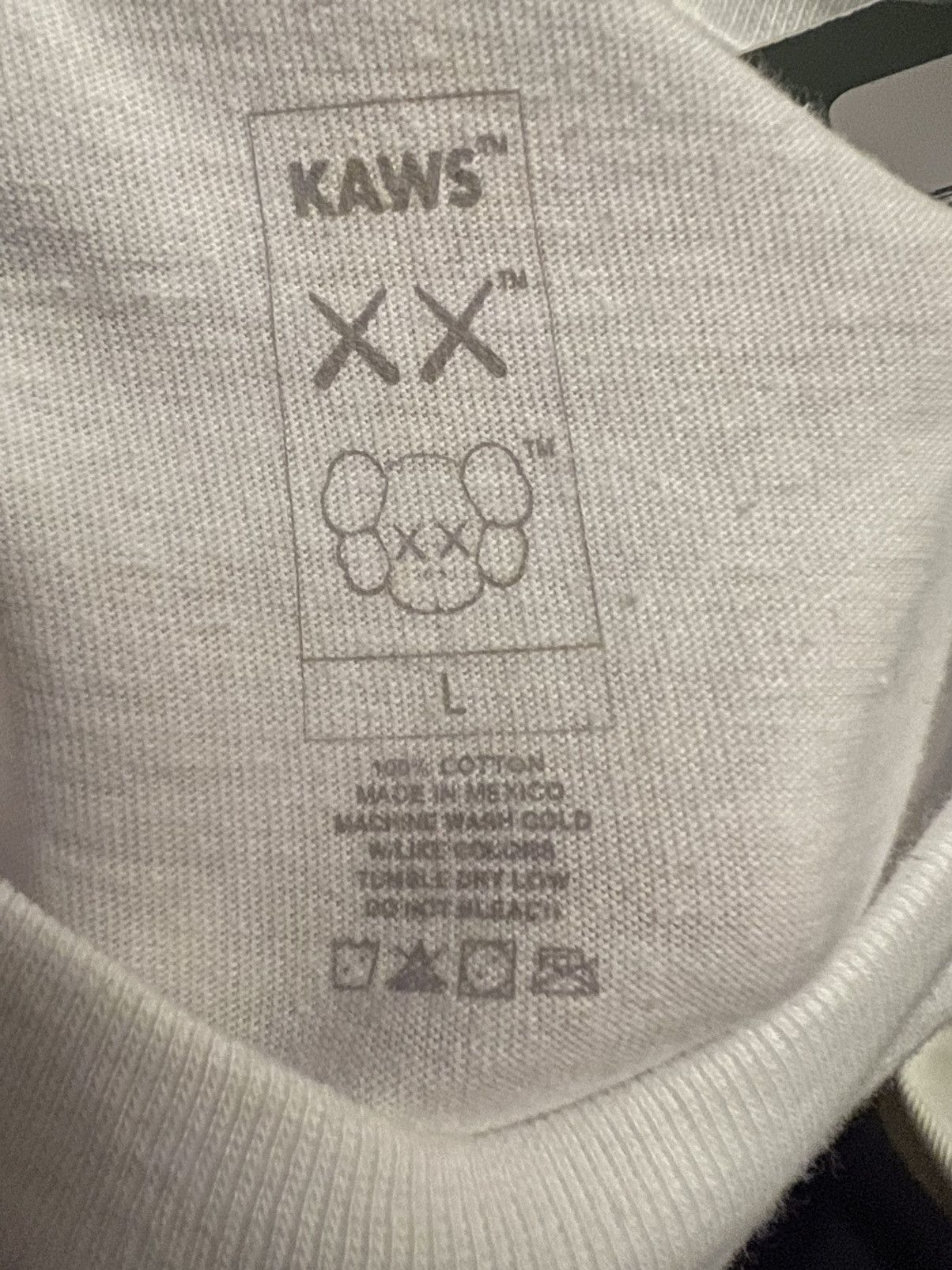 Kaws Kaws Skeleton New Fiction Tee Size US L / EU 52-54 / 3 - 4 Thumbnail
