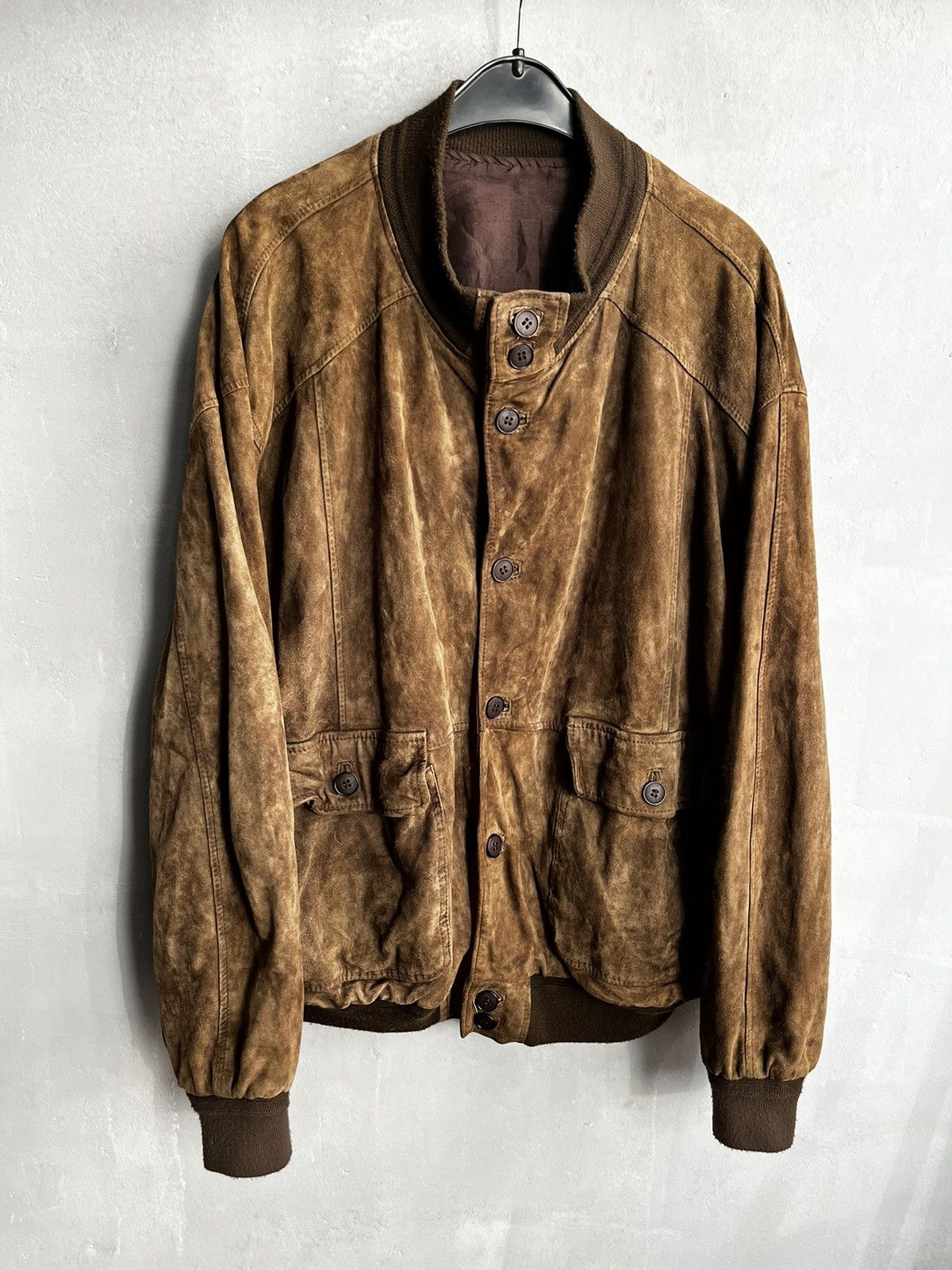 Other Leather jacket bomber Italy style Size US M / EU 48-50 / 2 - 1 Thumbnail